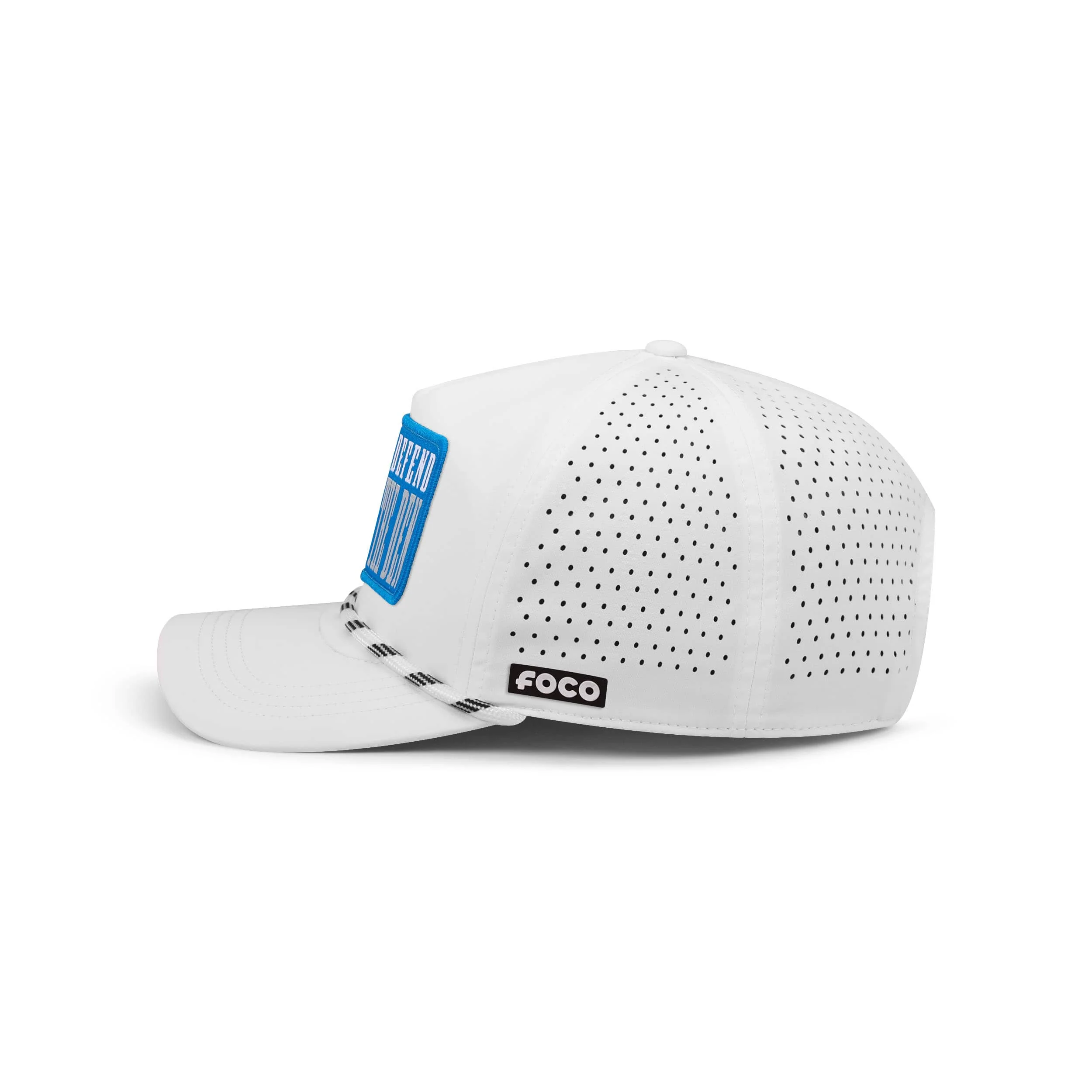 Detroit Lions NFL Slogan Patch Poly Pro Marquee RF Cap (PREORDER - SHIPS LATE JULY) - Image 2