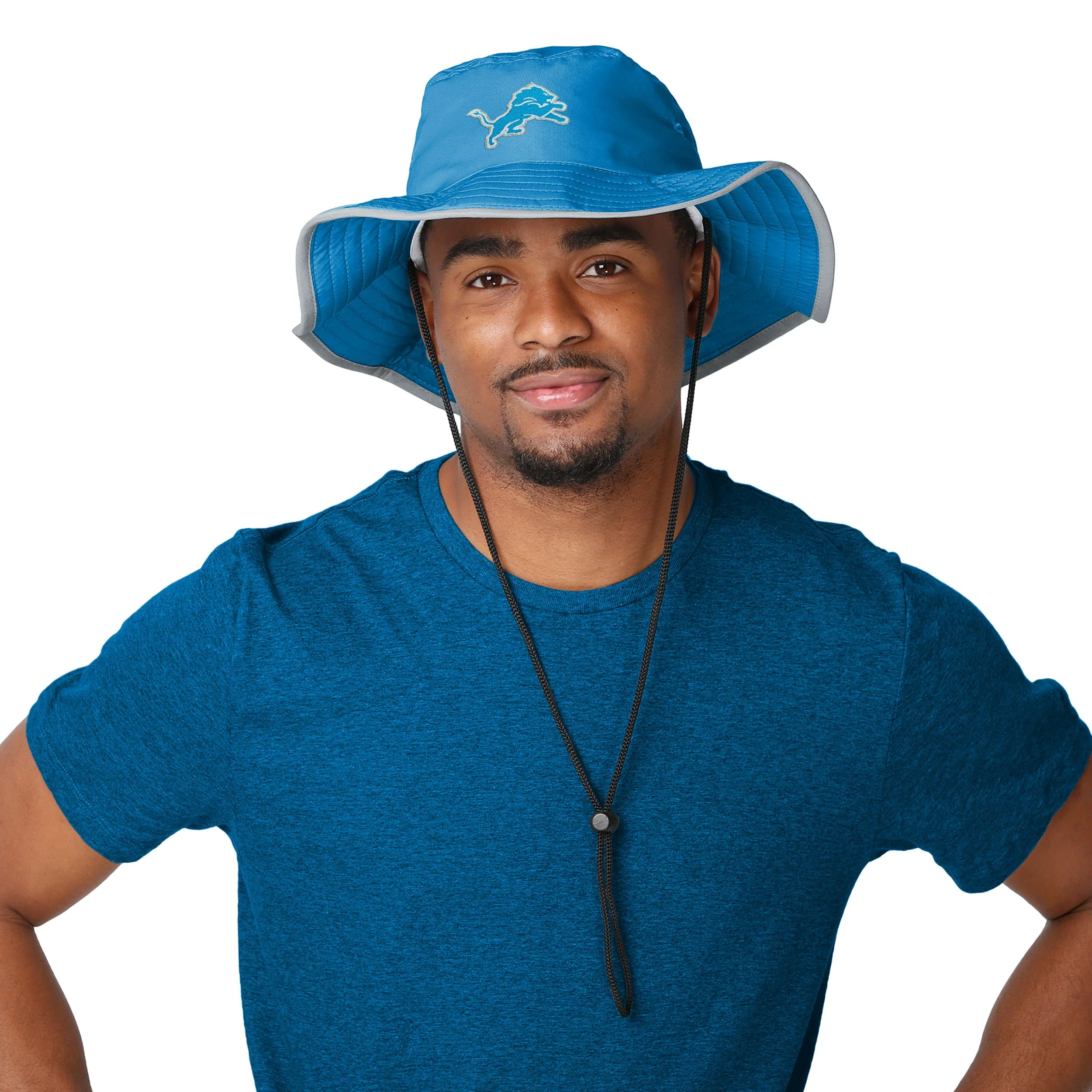 Detroit Lions NFL Solid Boonie Hat - Image 2