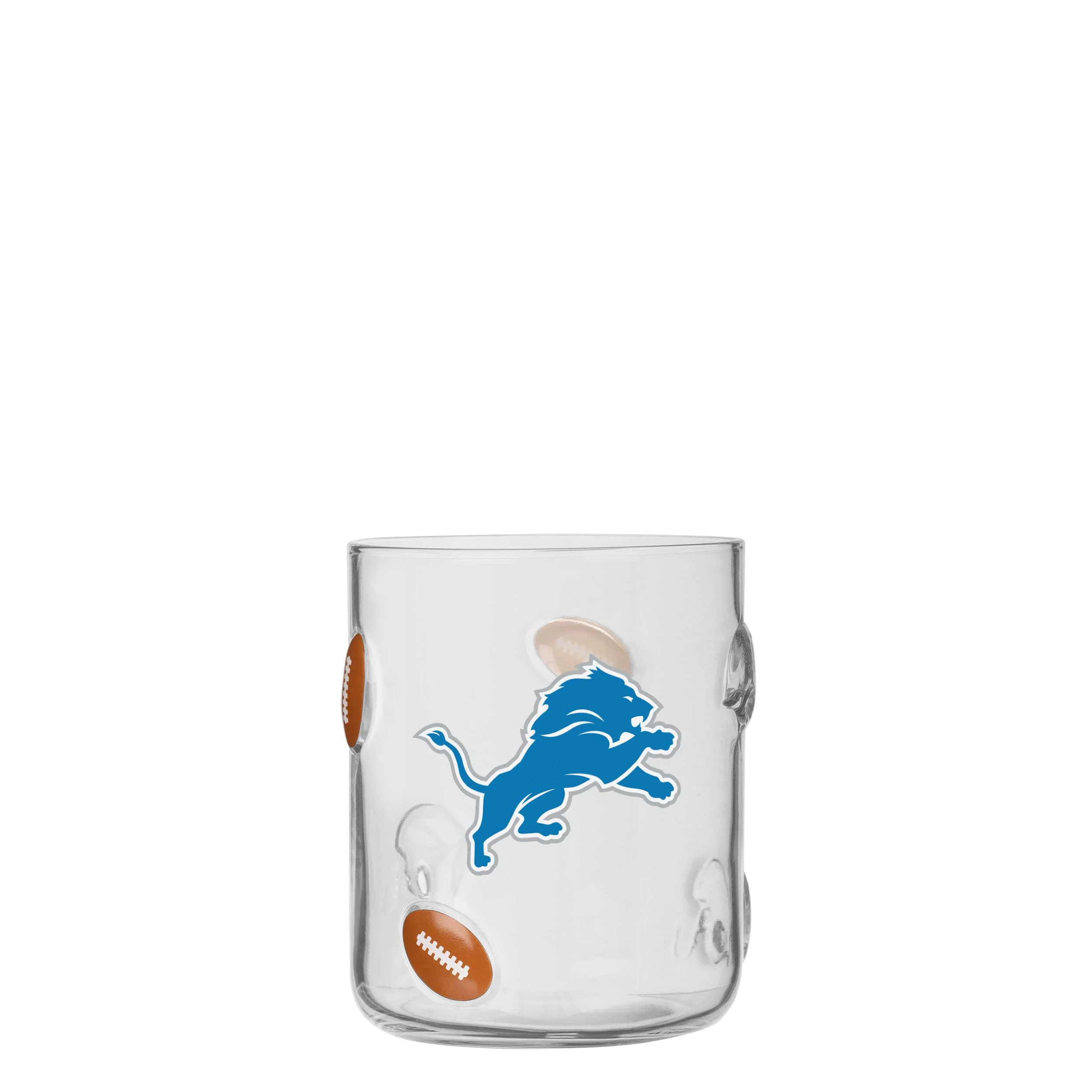 Detroit Lions NFL Team Logo 17 oz Glass Cup (PREORDER - SHIPS MID JUNE)
