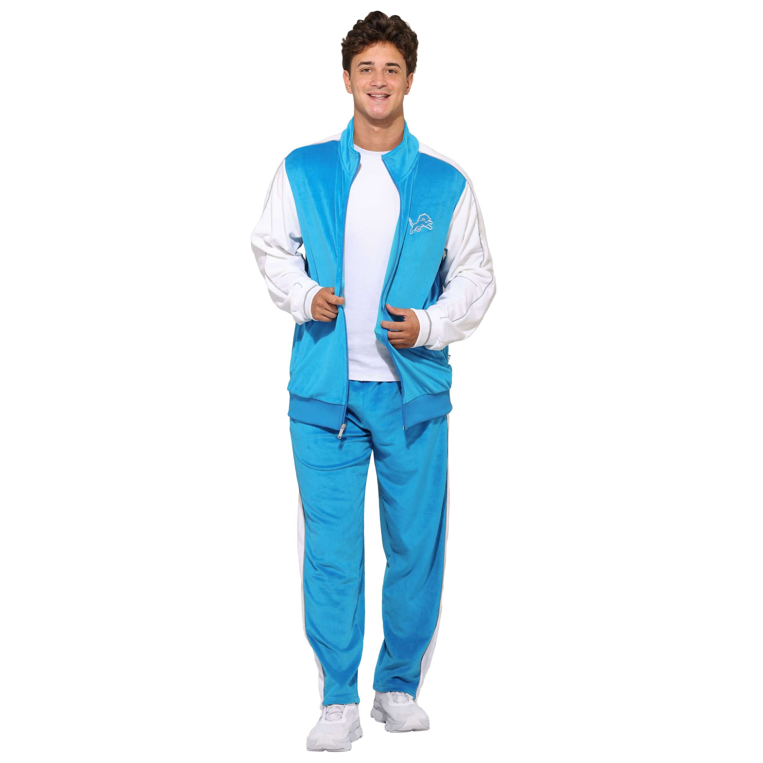 Detroit Lions NFL Two Tone Velour Pants - Image 5