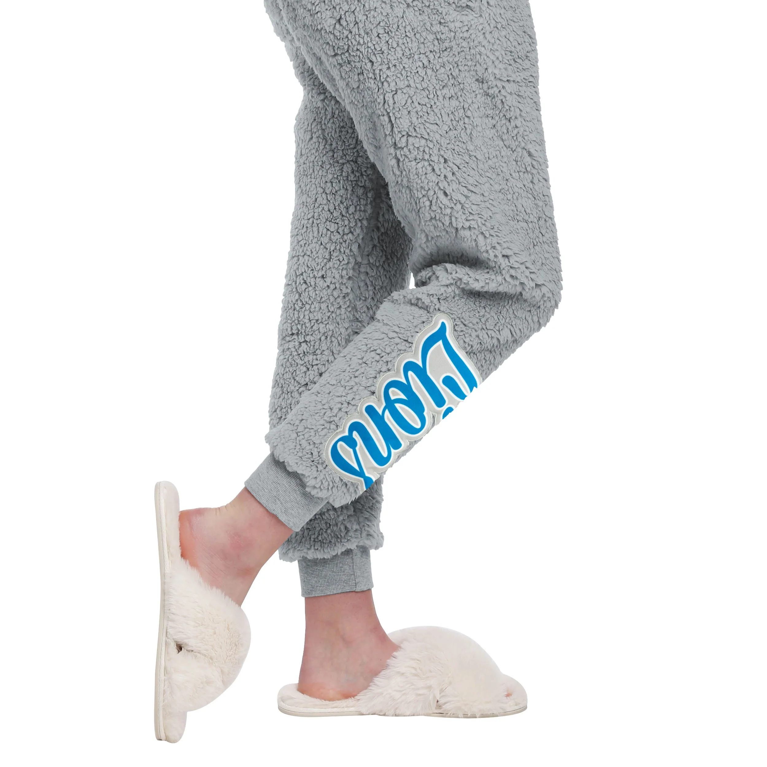 Detroit Lions NFL Womens Sherpa Lounge Set - Image 5