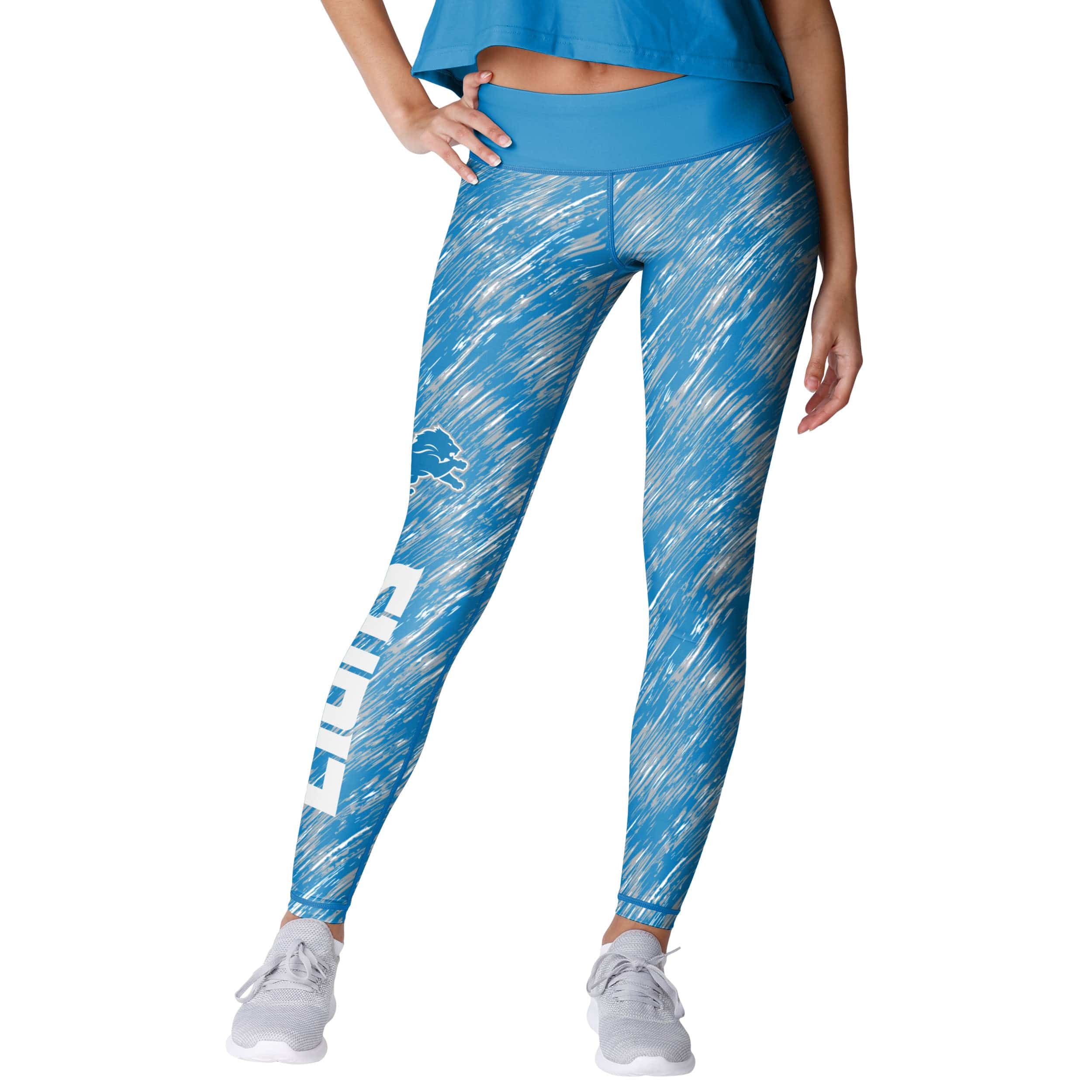 Detroit Lions NFL Womens Static Rain Leggings