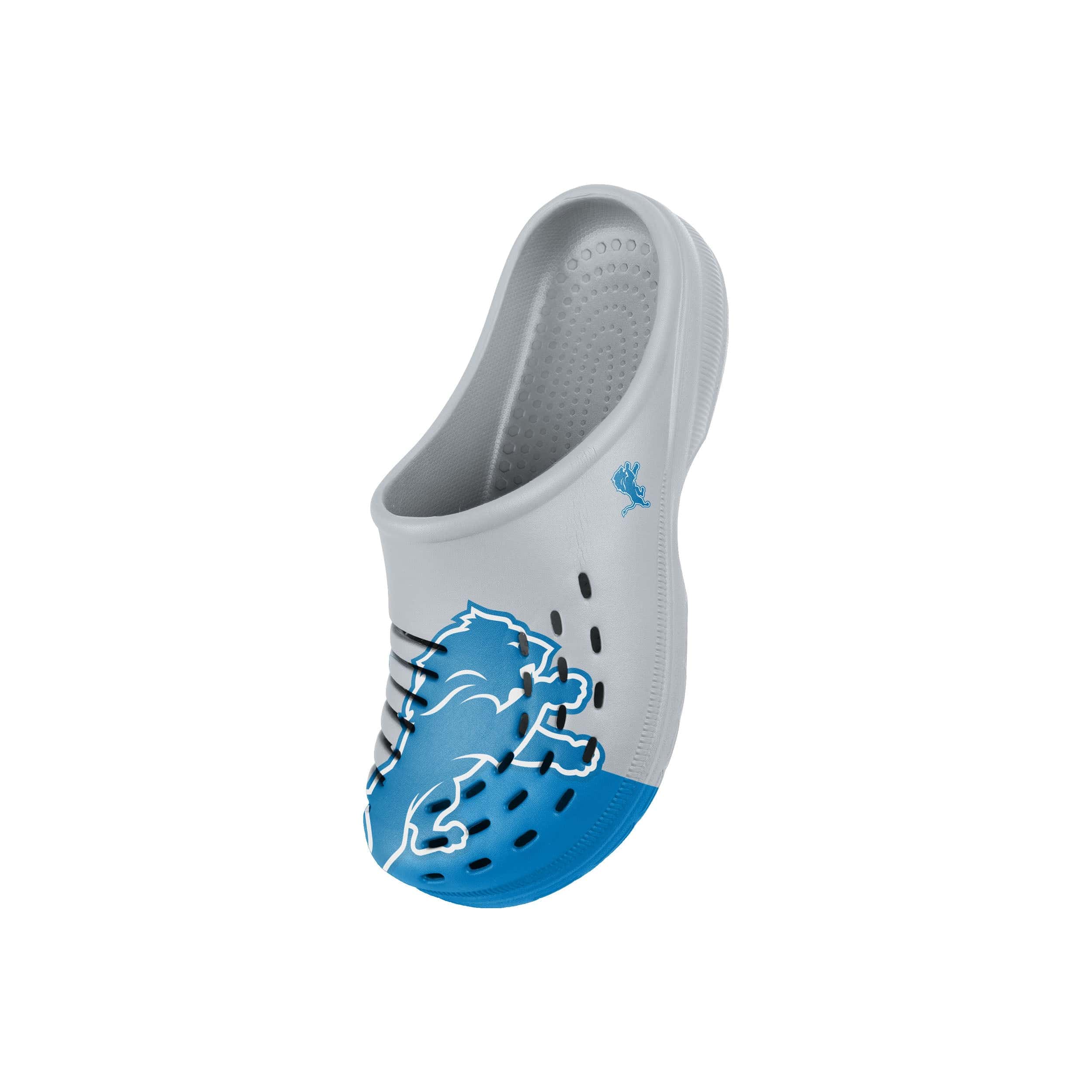 Detroit Lions NFL Youth Colorblock Big Logo Clog - Image 3