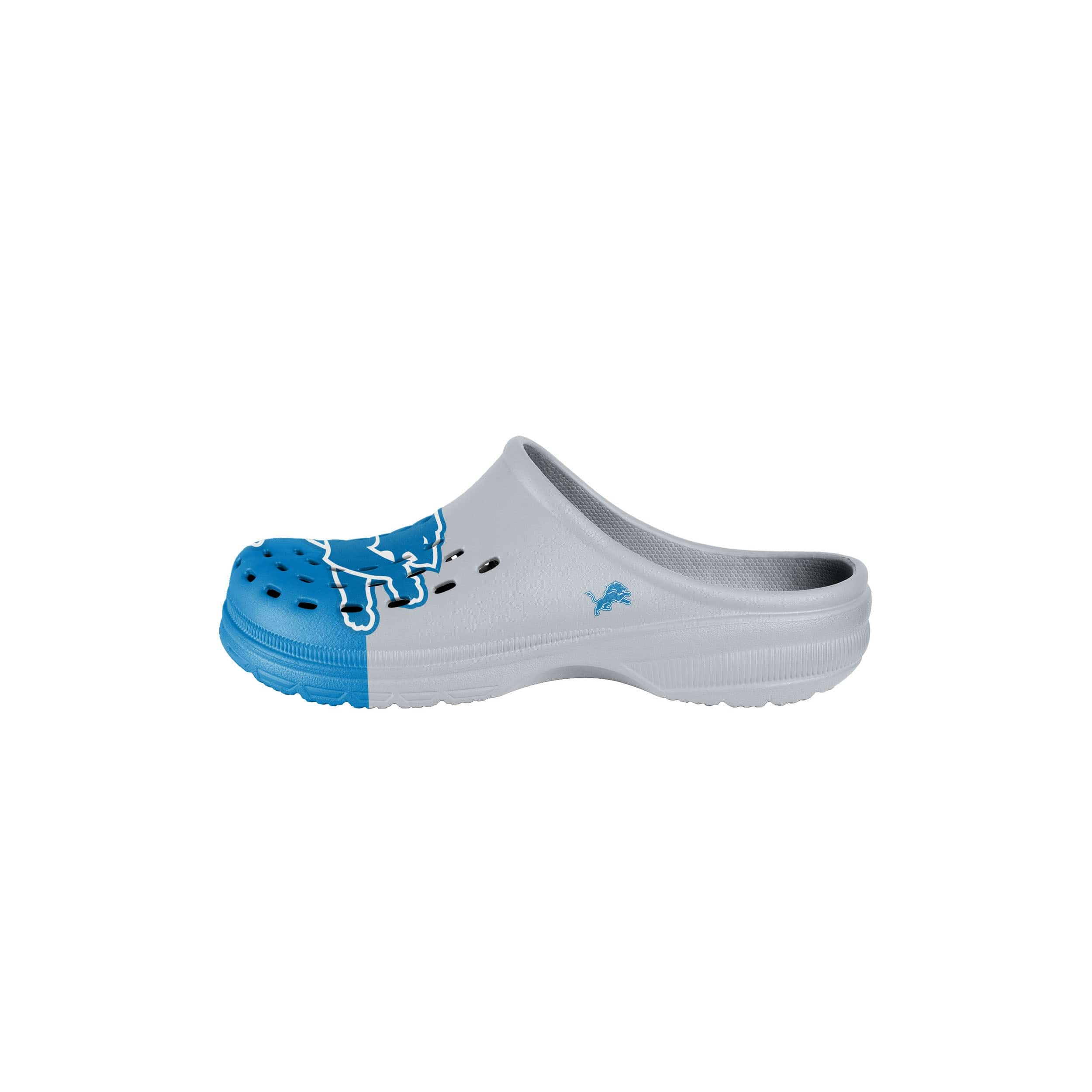 Detroit Lions NFL Youth Colorblock Big Logo Clog - Image 4