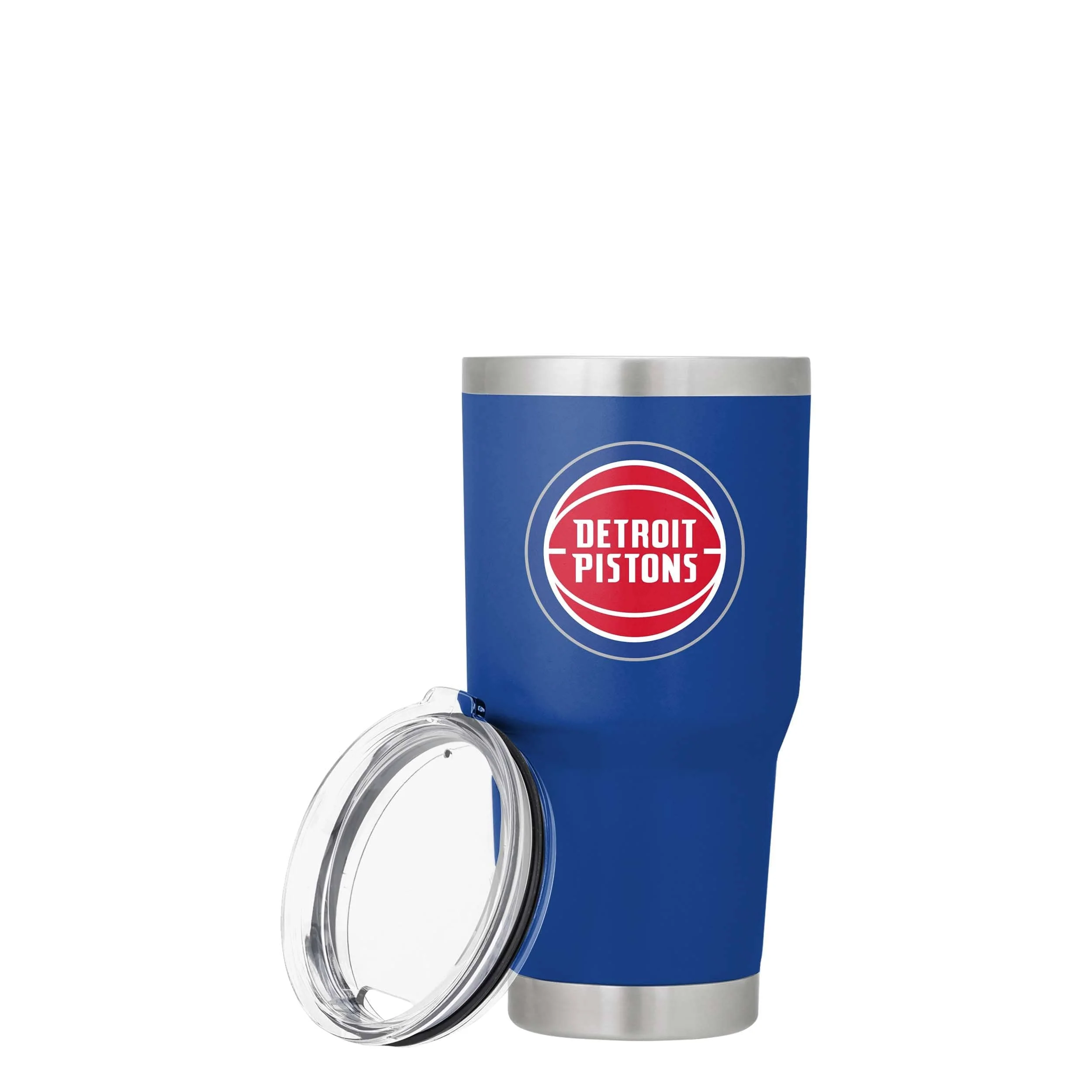 Detroit Pistons NBA Team Logo 30 oz Tumbler - Image 3