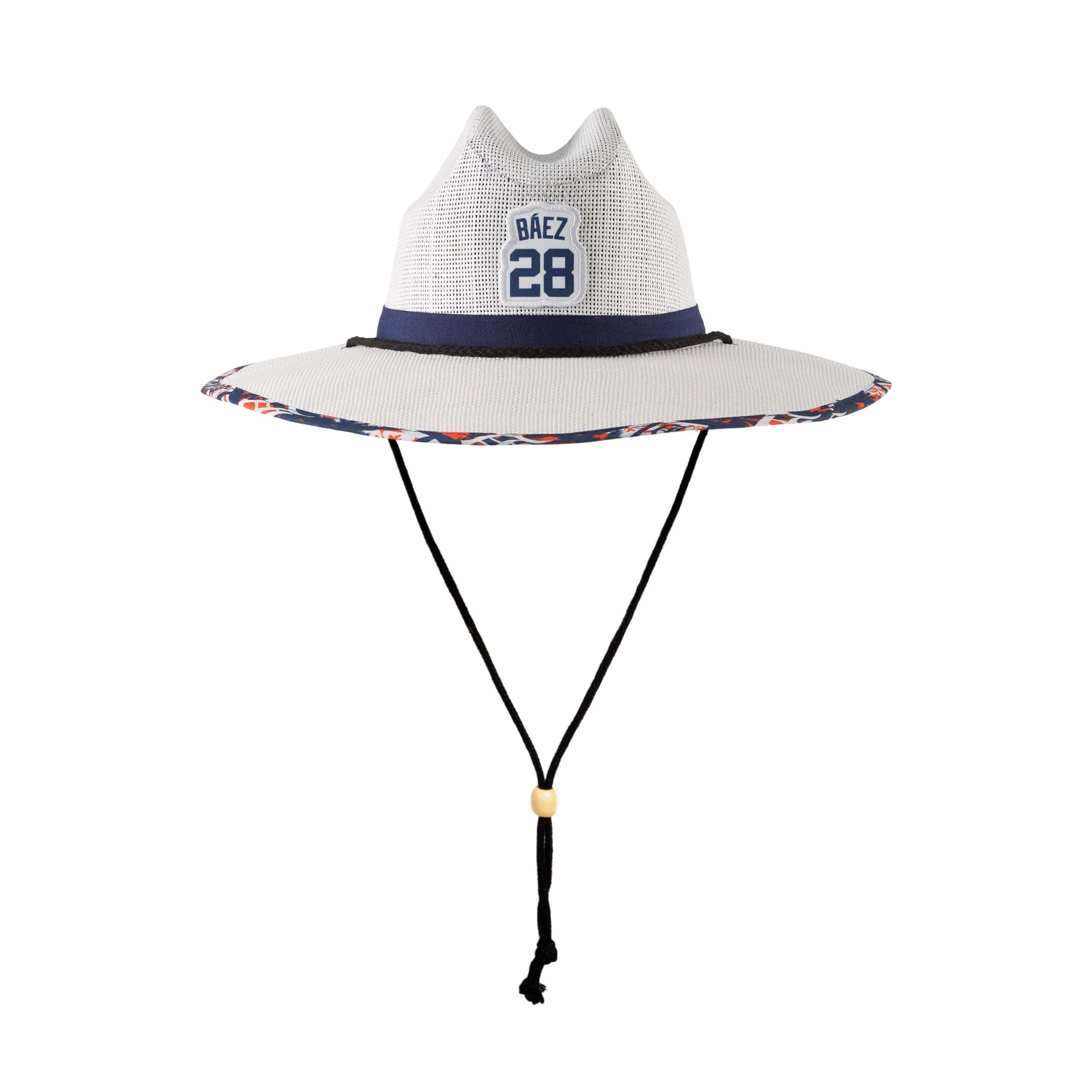 Detroit Tigers MLB Javier Baez Straw Hat - Image 5