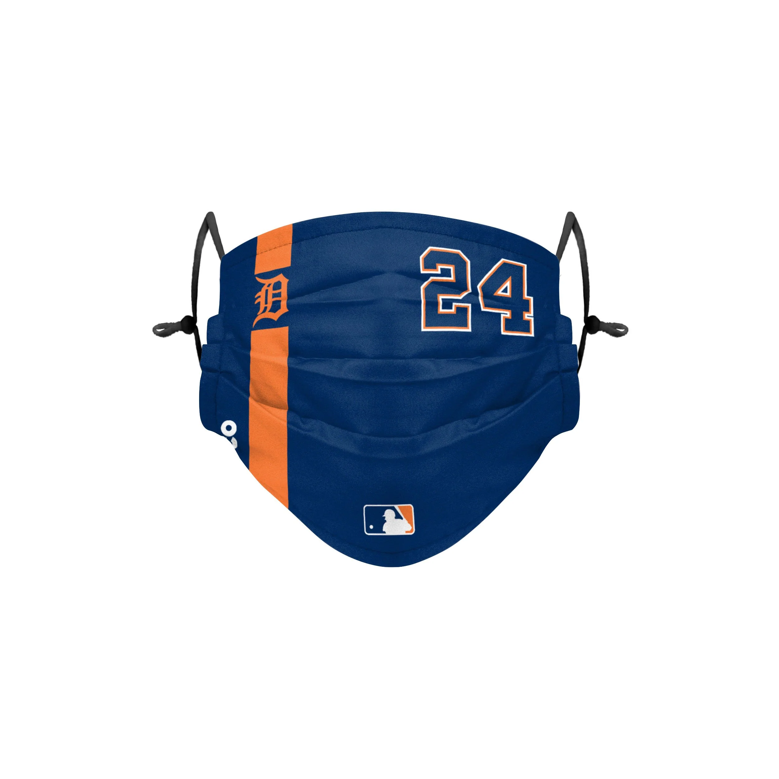 Detroit Tigers MLB Miguel Cabrera On-Field Adjustable Navy & Orange Face Cover