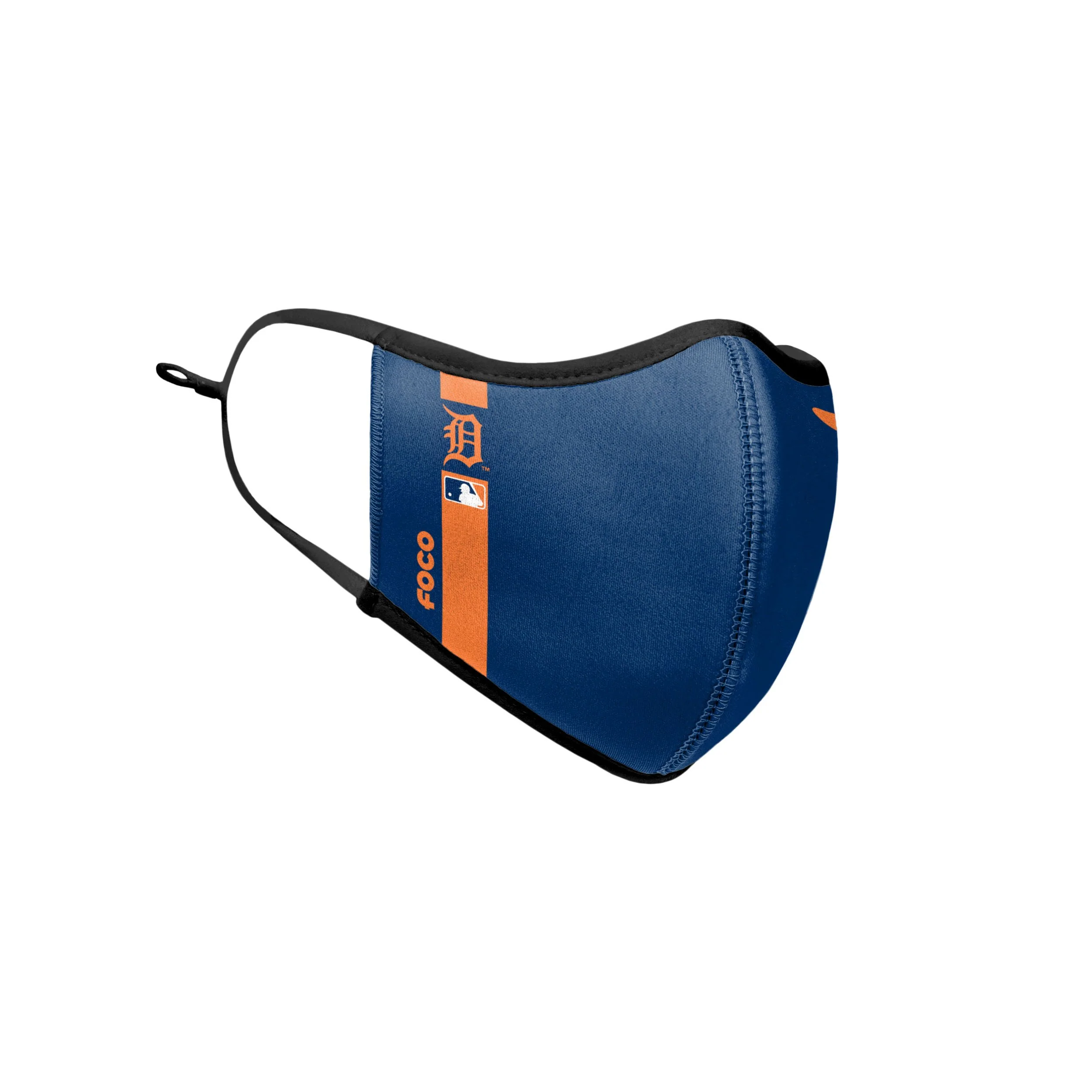 Detroit Tigers MLB On-Field Adjustable Navy & Orange Sport Face Cover - Image 3