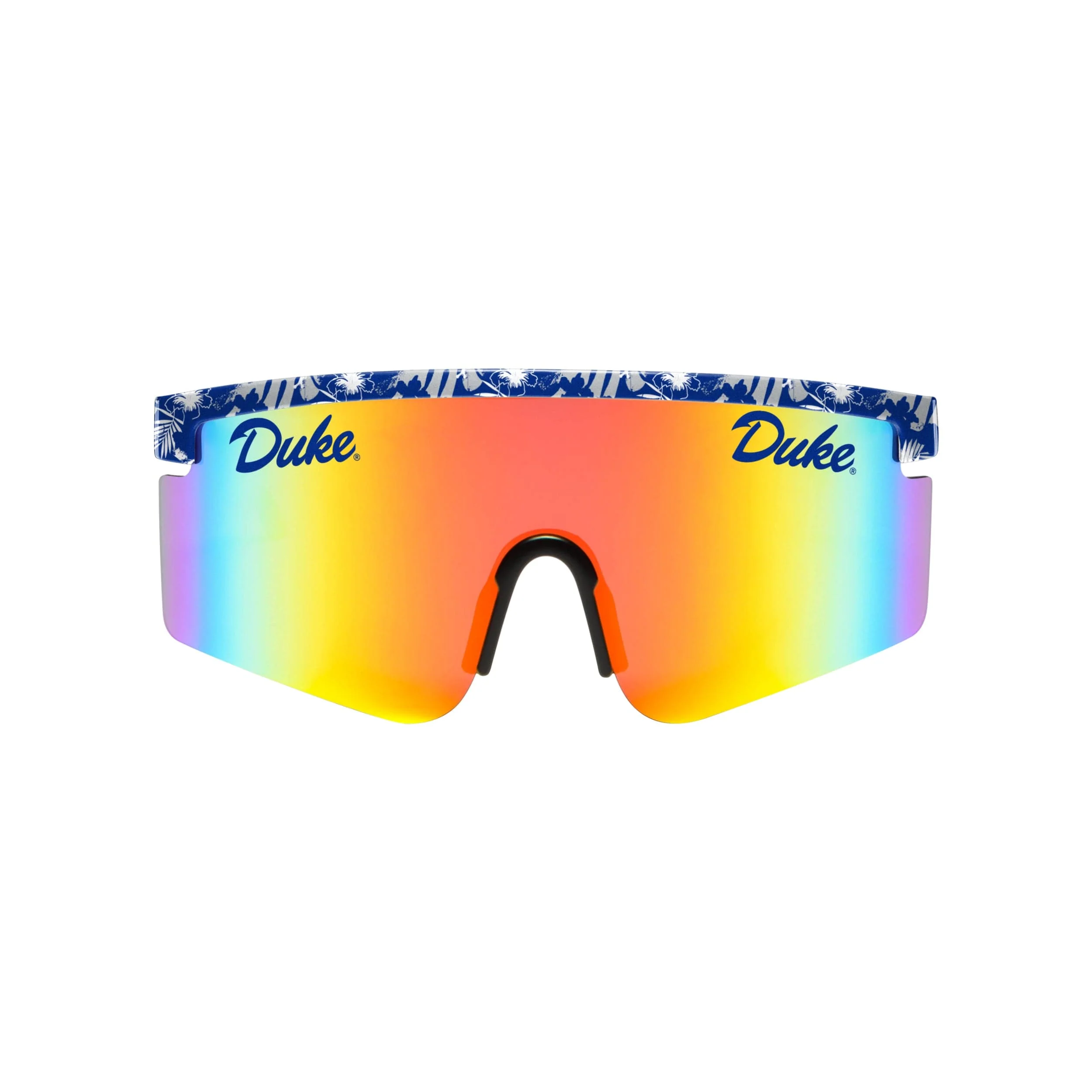 Duke Blue Devils NCAA Floral Large Frame Sunglasses - Image 2