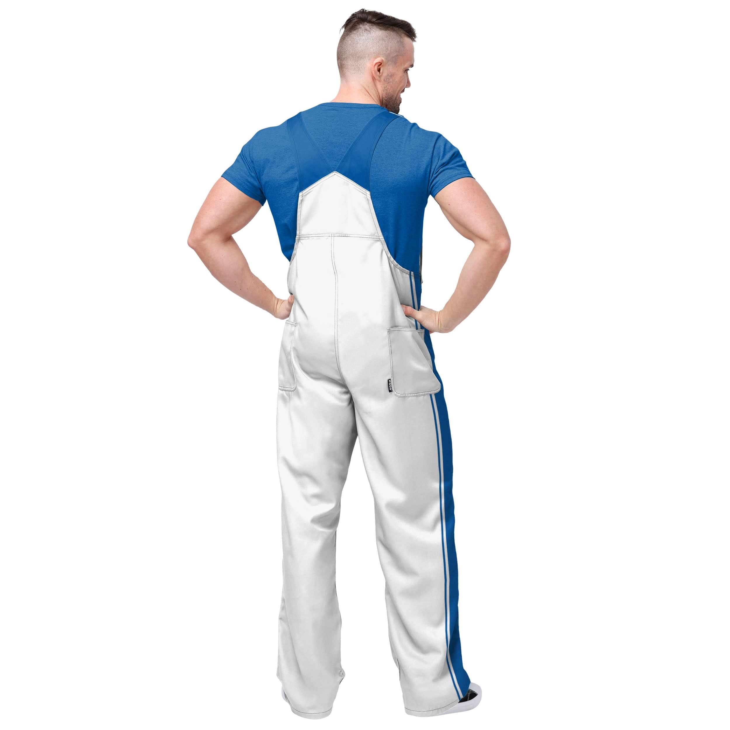 Duke Blue Devils NCAA Mens Big Logo Bib Overalls - Image 2