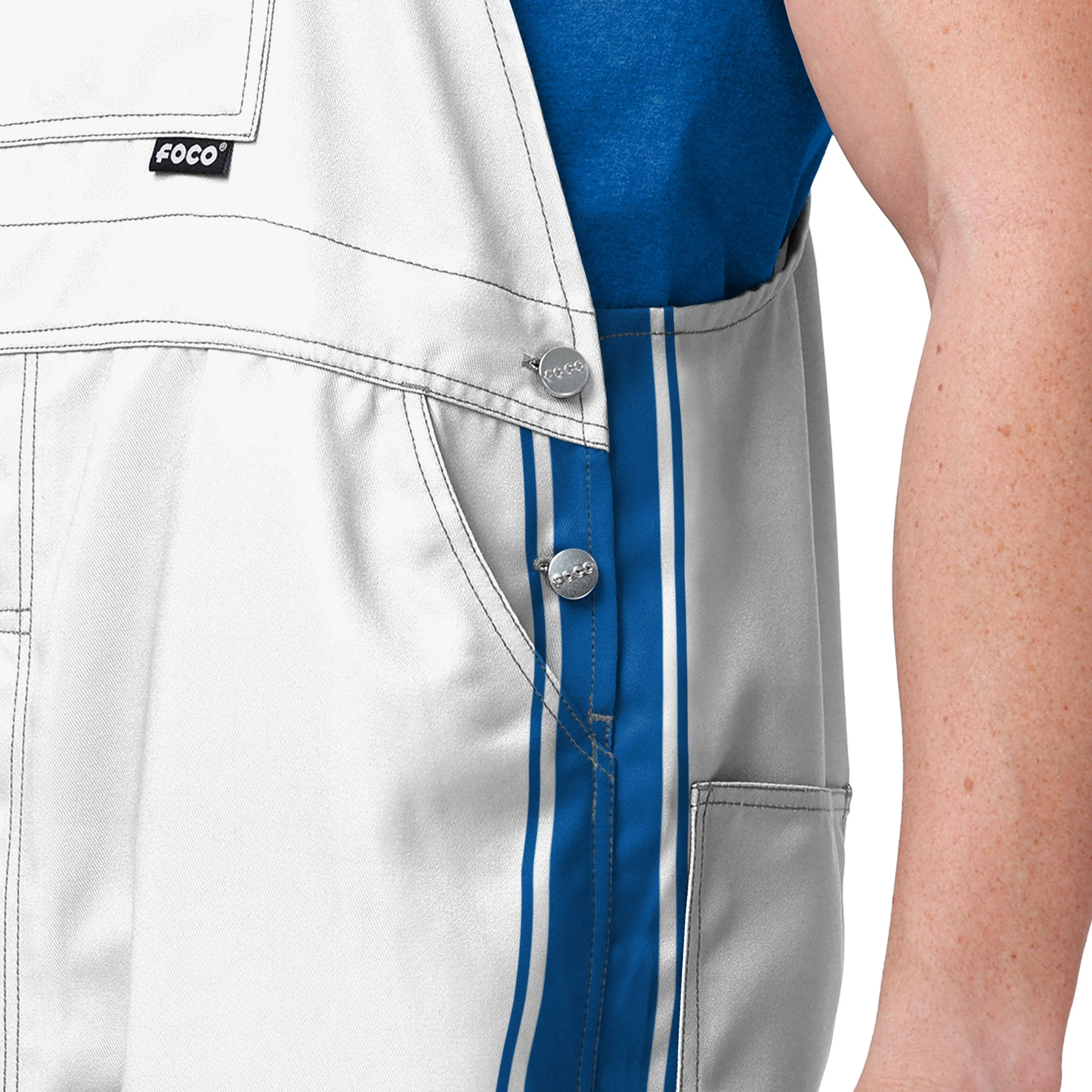 Duke Blue Devils NCAA Mens Big Logo Bib Overalls - Image 5