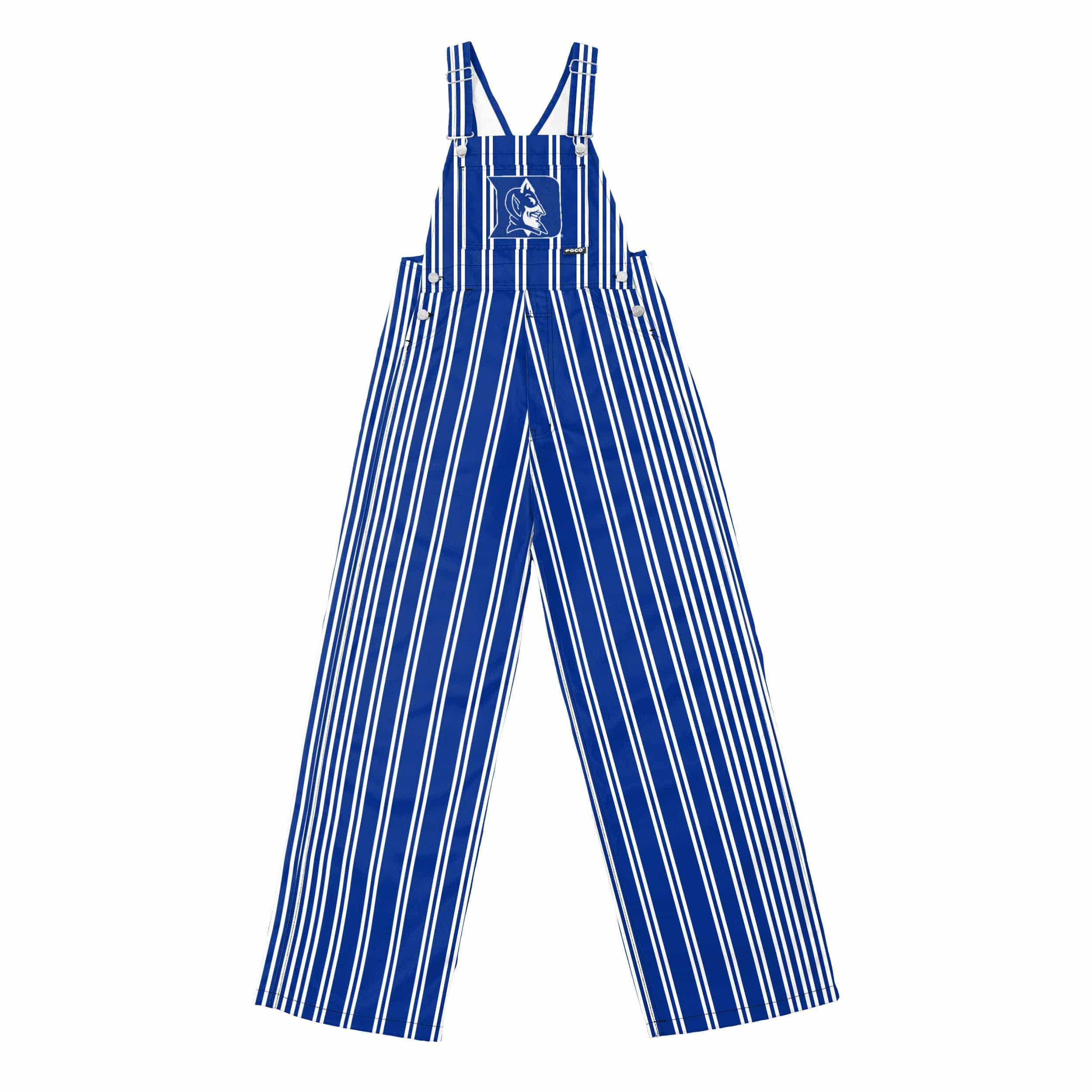 Duke Blue Devils NCAA Mens Sideline Spirit Bib Overalls - Image 6