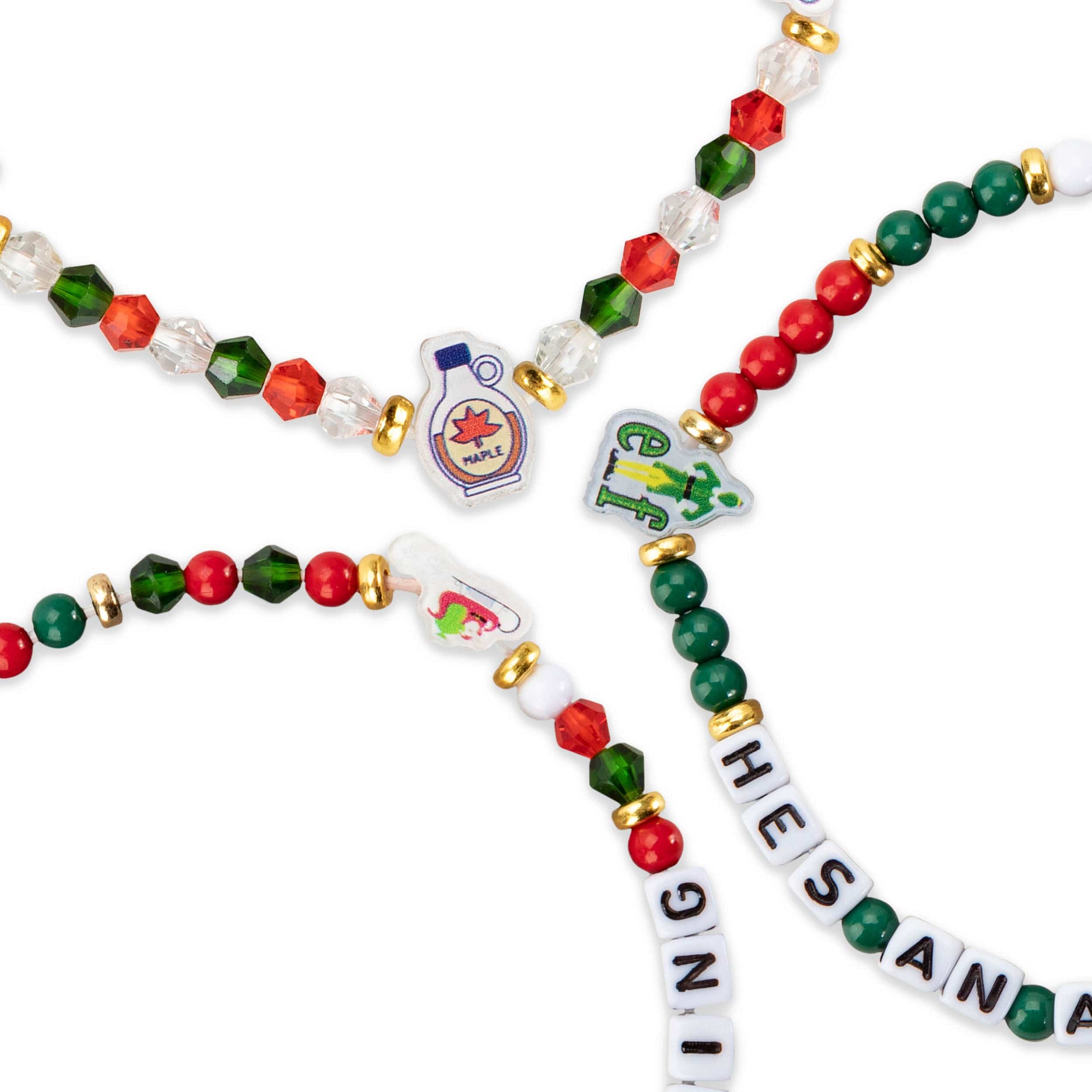 Elf Food Groups 3 Pack Friendship Bracelet - Image 2