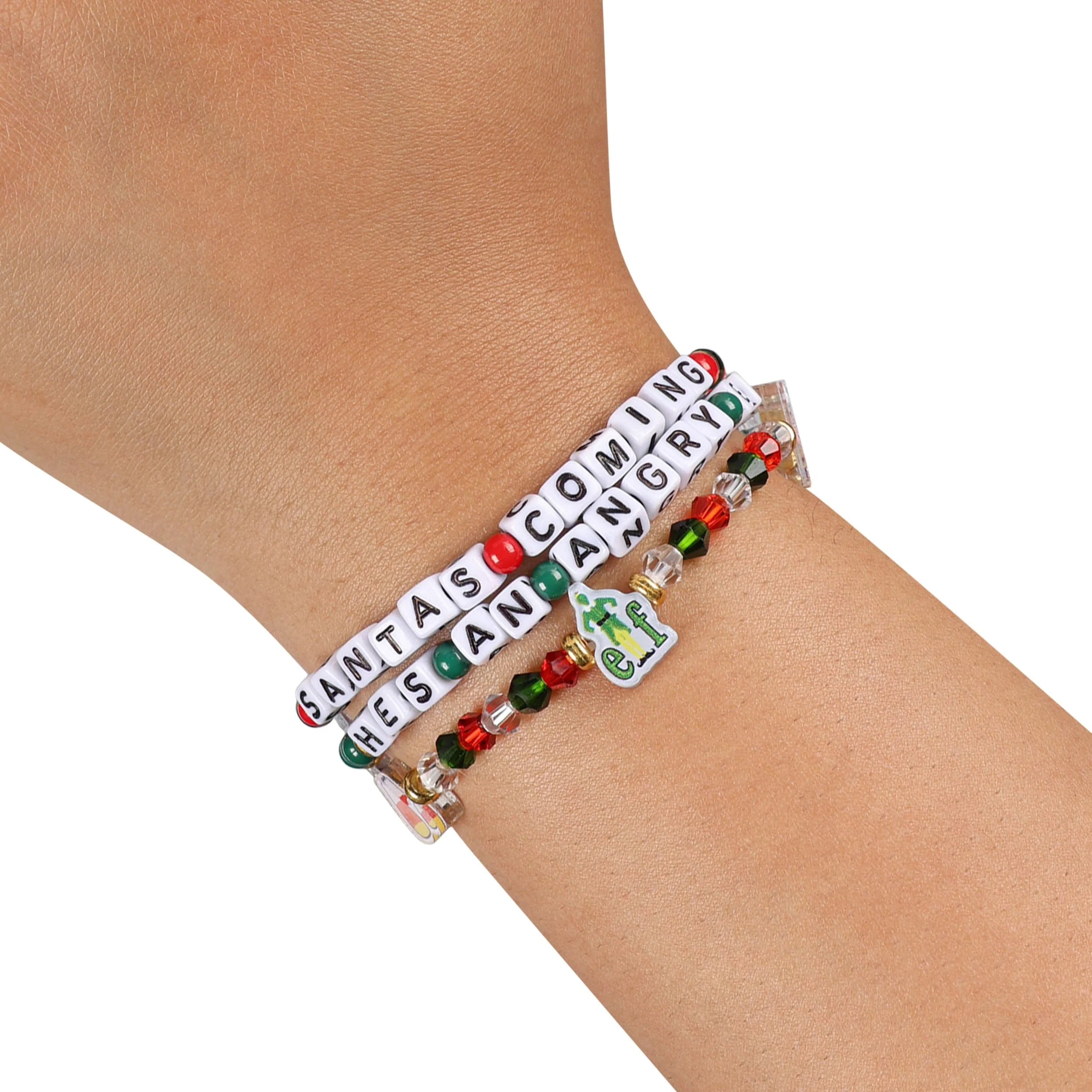 Elf Food Groups 3 Pack Friendship Bracelet - Image 4