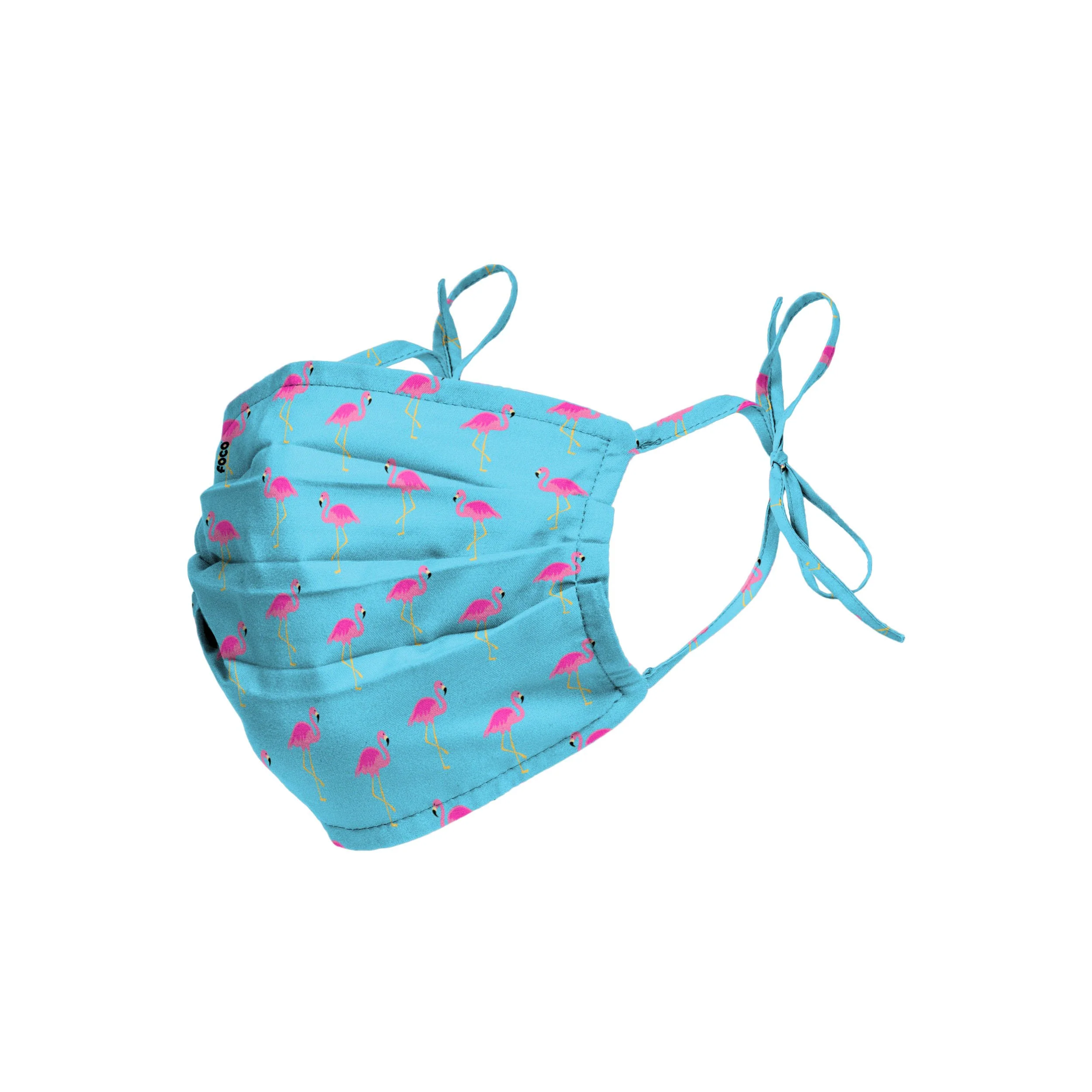 Flamingo Tie-Back Face Cover