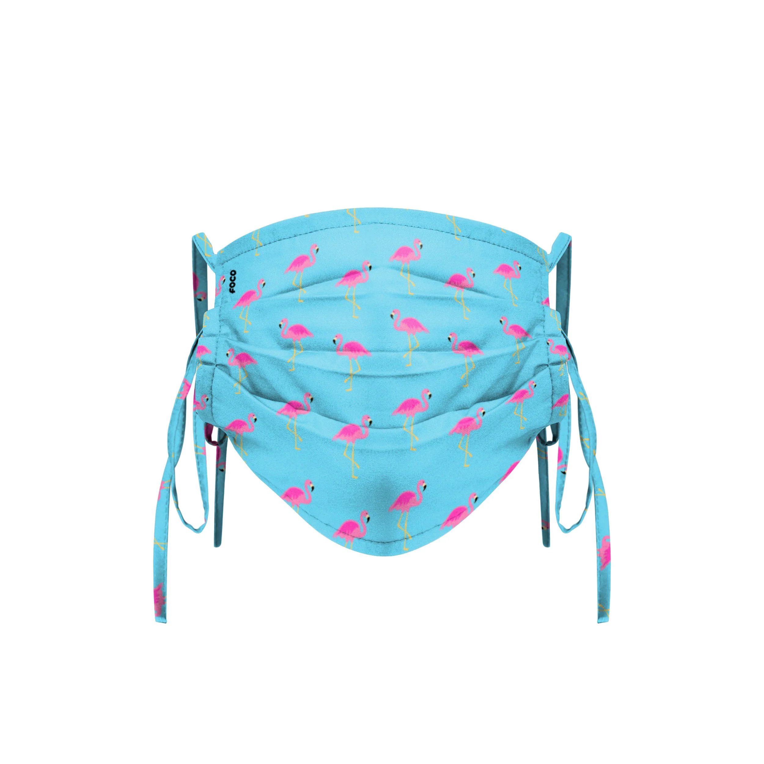 Flamingo Tie-Back Face Cover - Image 2