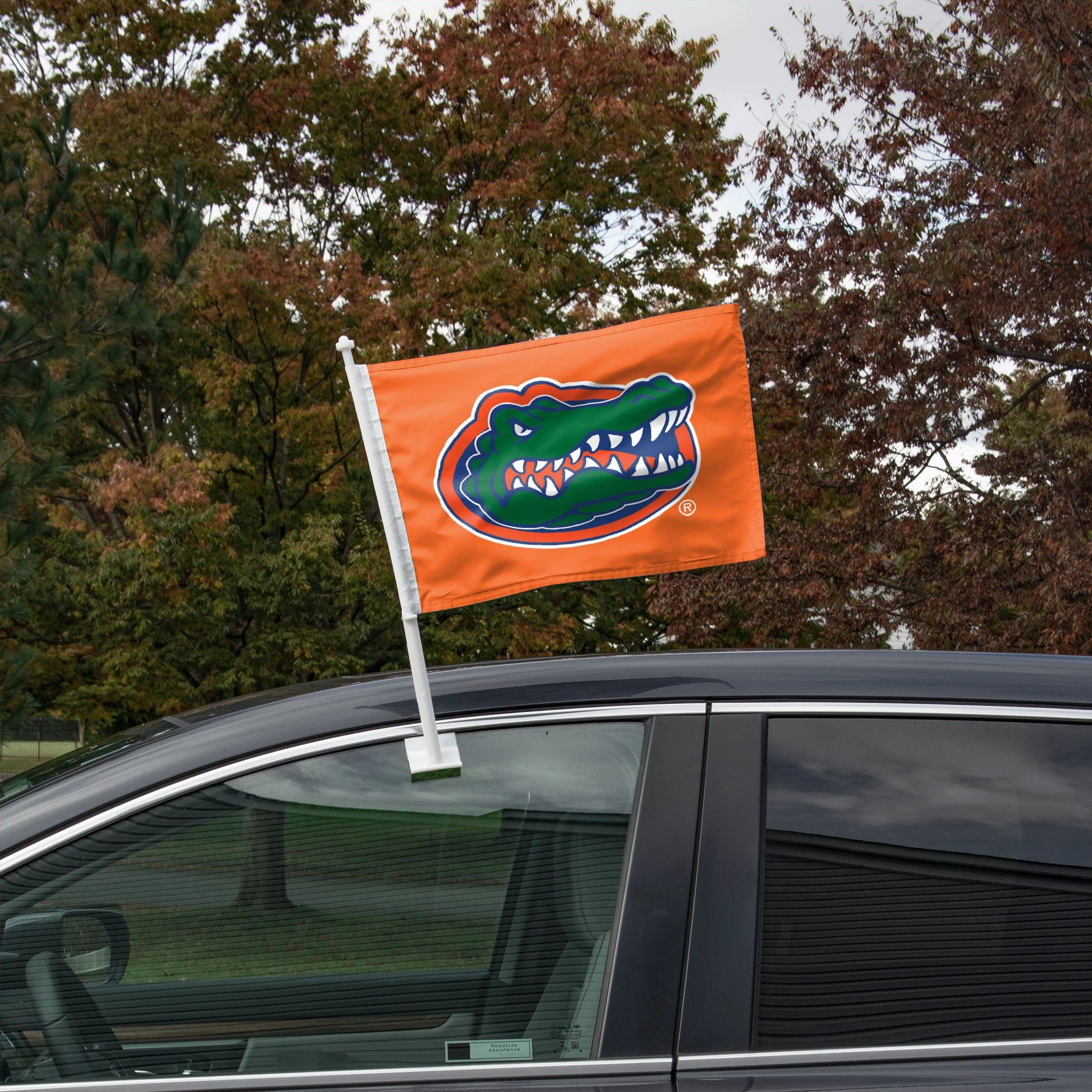 Florida Gators NCAA 2 Pack Solid Car Flag - Image 2