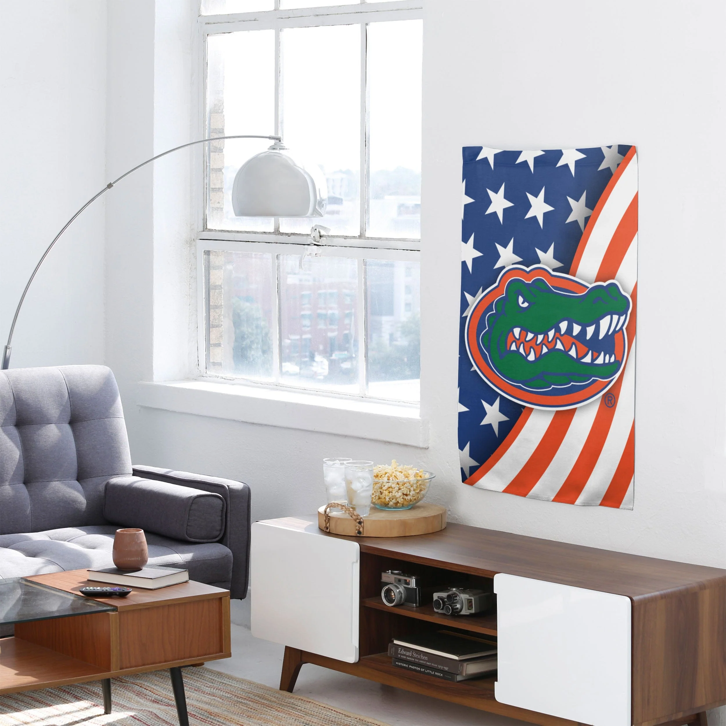 Florida Gators NCAA Americana Vertical Flag - Image 4