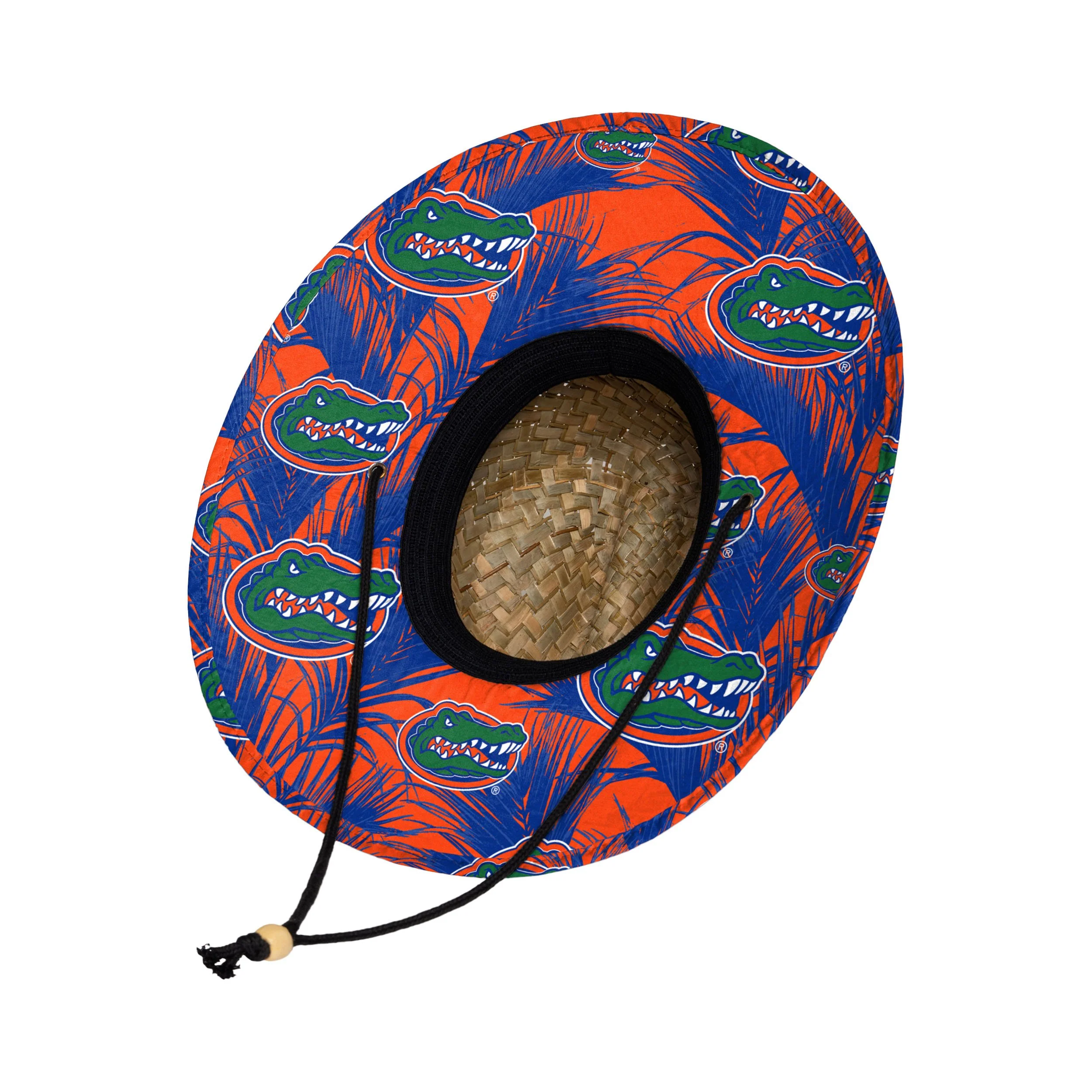 Florida Gators NCAA Floral Straw Hat - Image 2