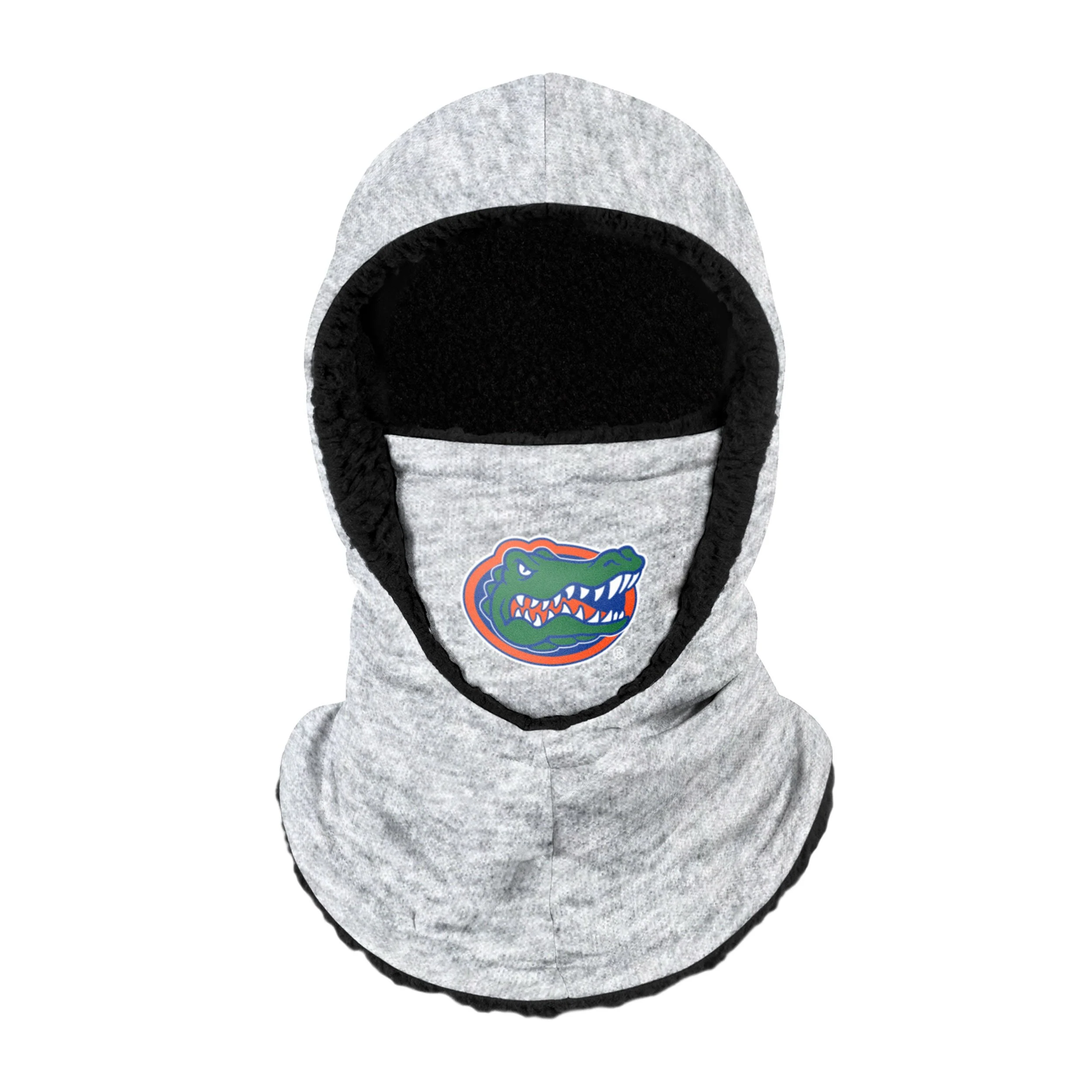 Florida Gators NCAA Heather Grey Big Logo Hooded Gaiter