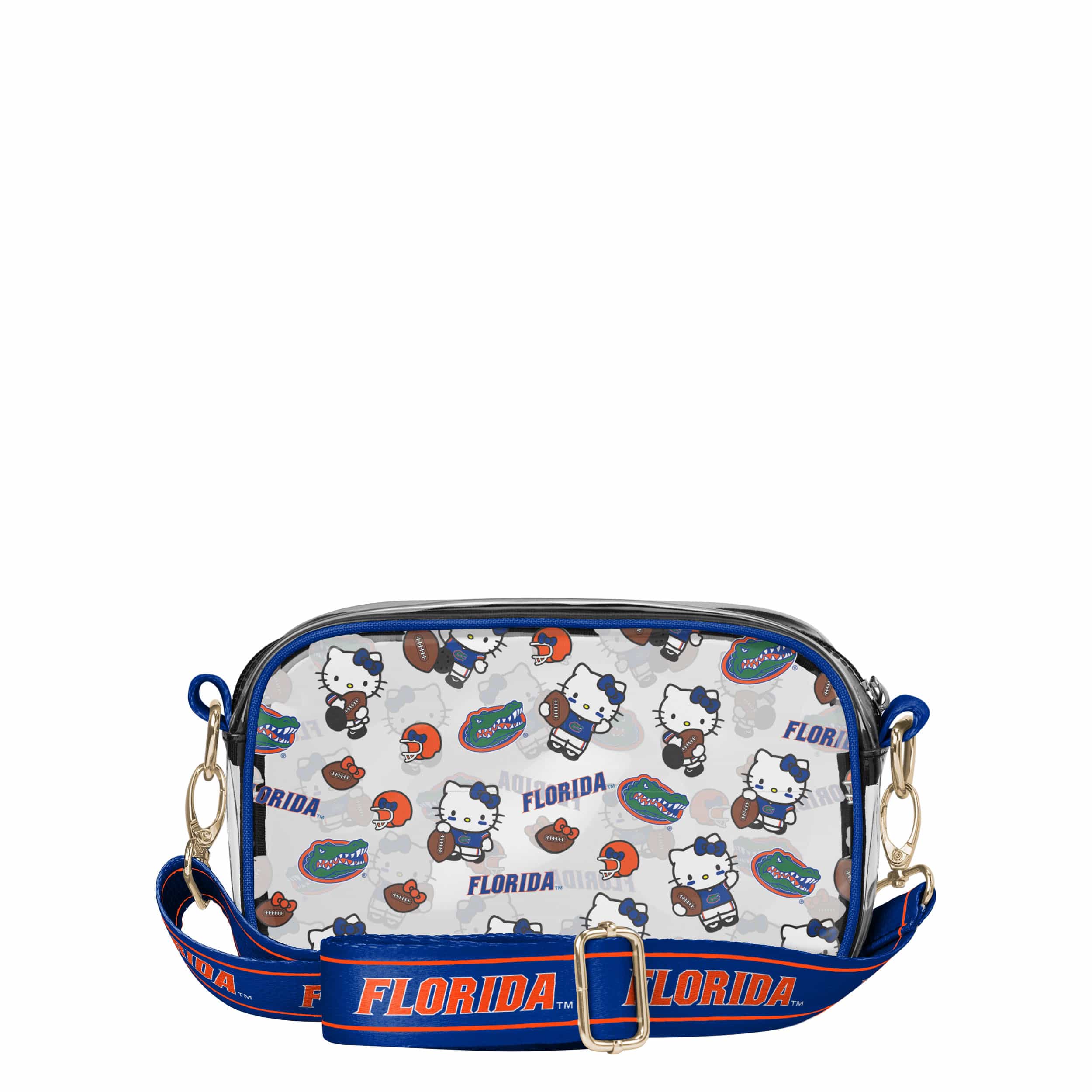Florida Gators NCAA Hello Kitty® Clear Crossbody Bag (PREORDER - SHIPS MID JULY) - Image 5