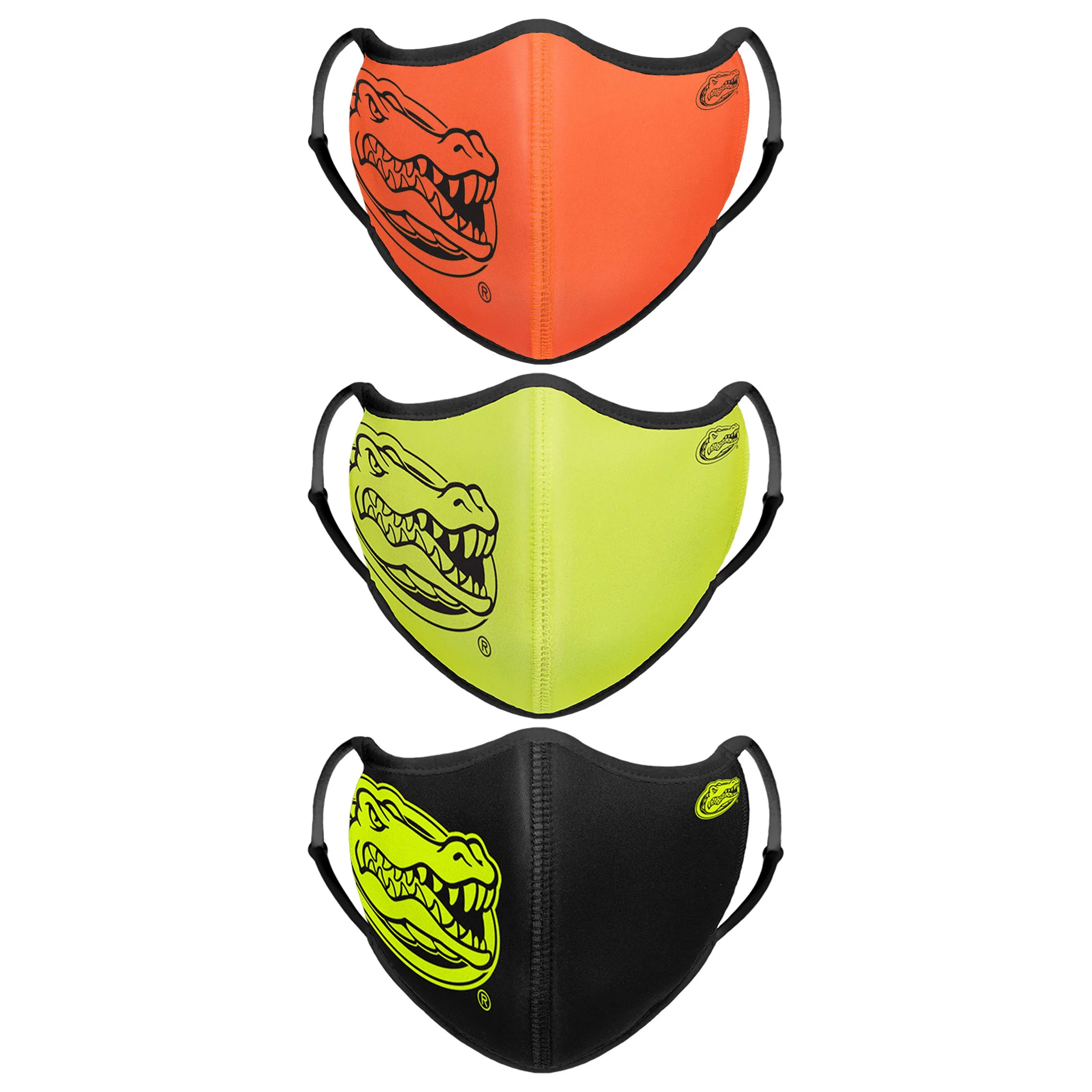 Florida Gators NCAA Highlights Sport 3 Pack Face Cover