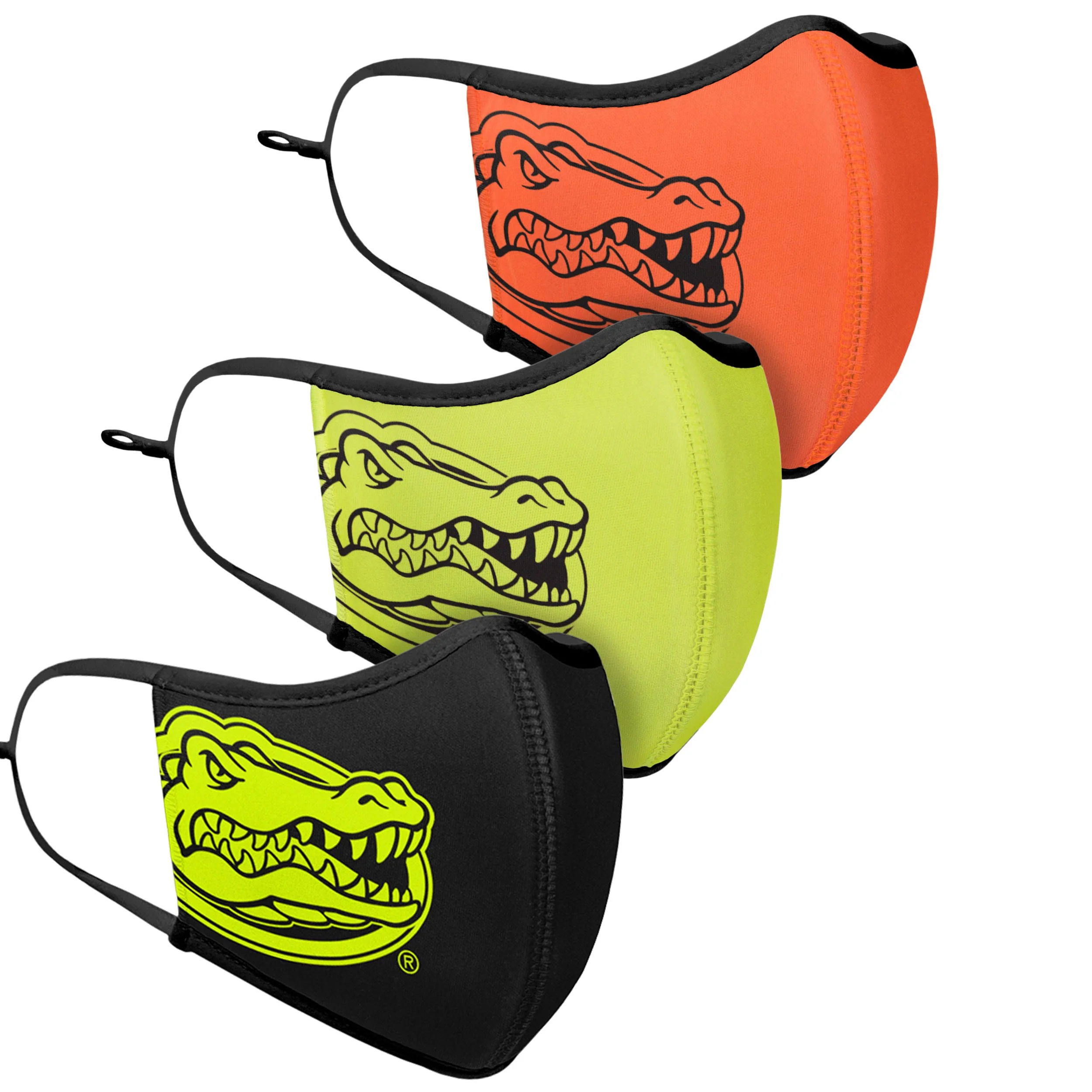 Florida Gators NCAA Highlights Sport 3 Pack Face Cover - Image 3