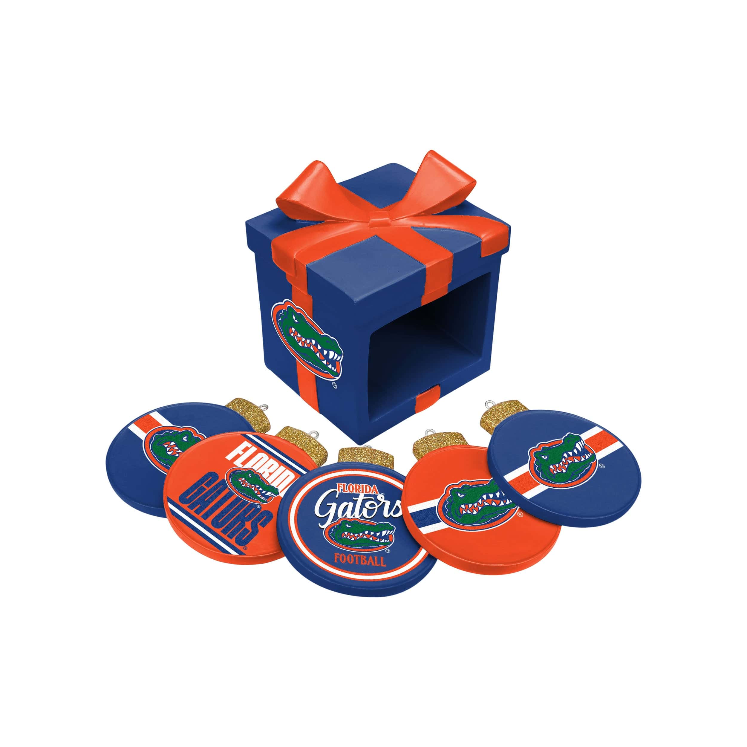 Florida Gators NCAA Holiday 5 Pack Coaster Set - Image 3