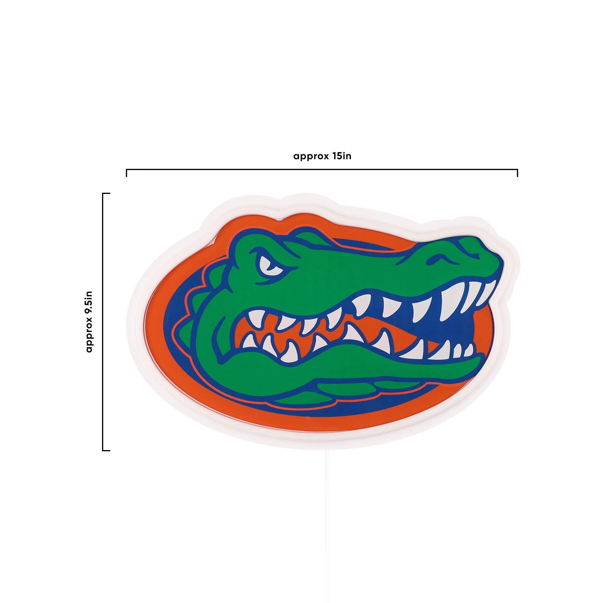 Florida Gators NCAA LED Neon Light Up Team Logo Sign - Image 5