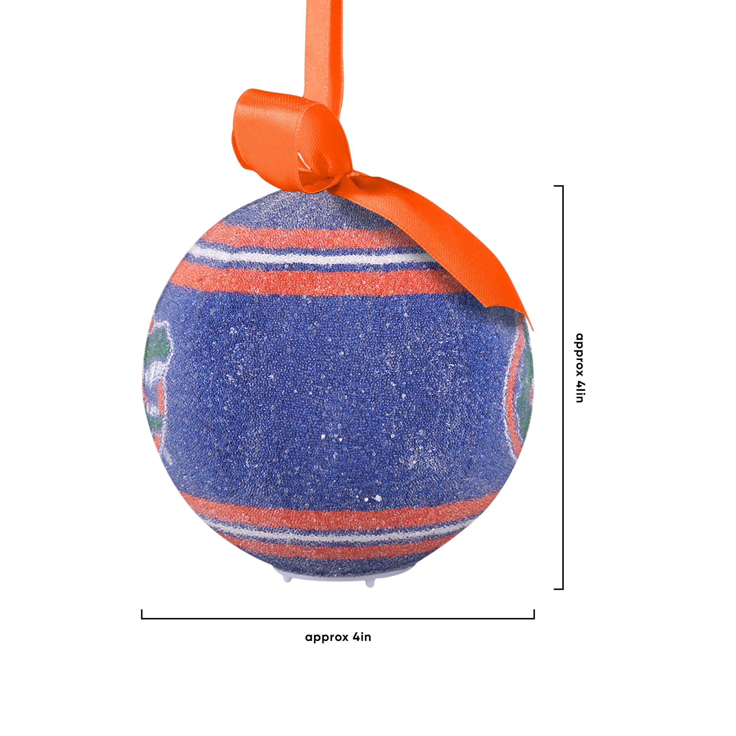 Florida Gators NCAA LED Shatterproof Ball Ornament - Image 4
