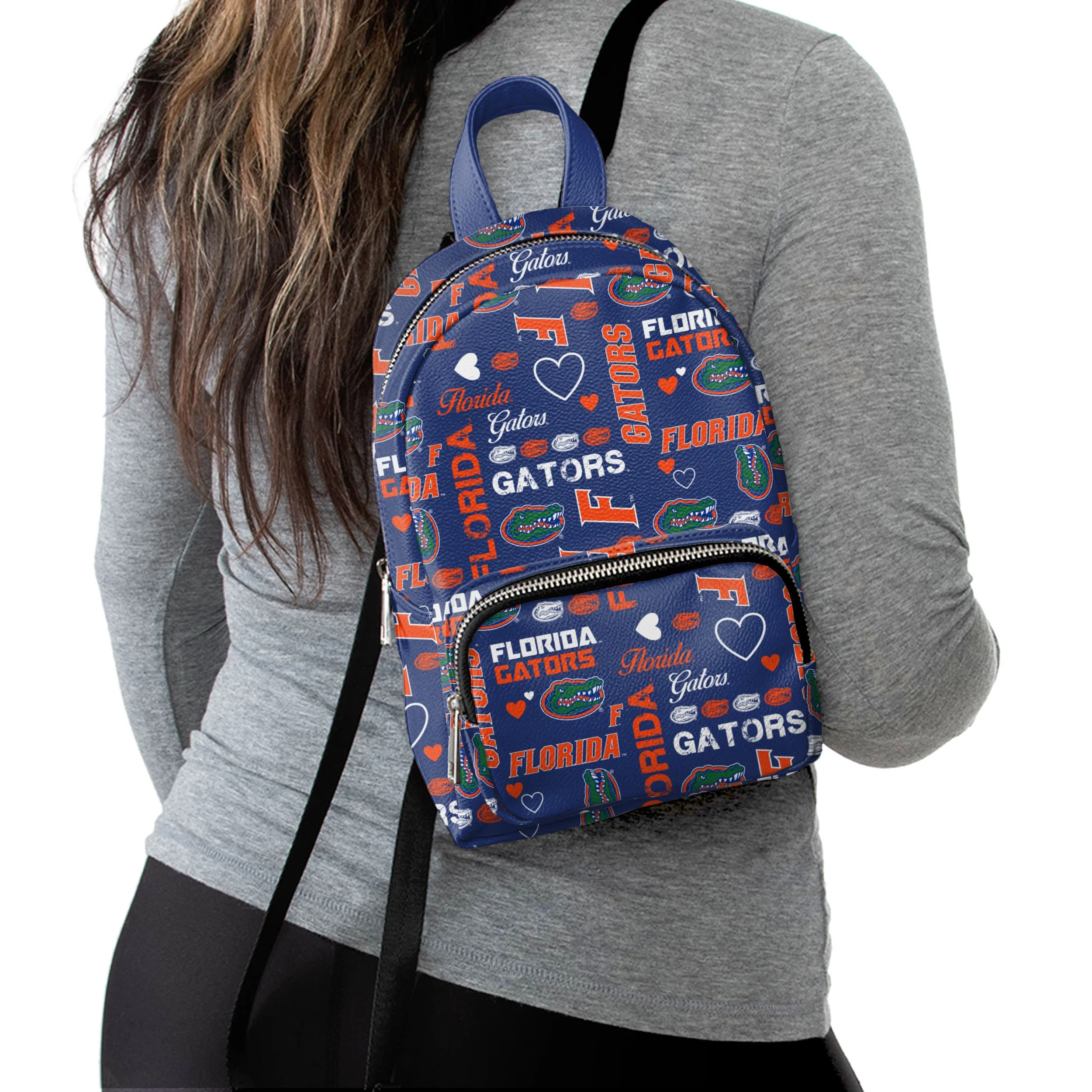 Florida Gators NCAA Logo Love Mini Backpack - Image 2