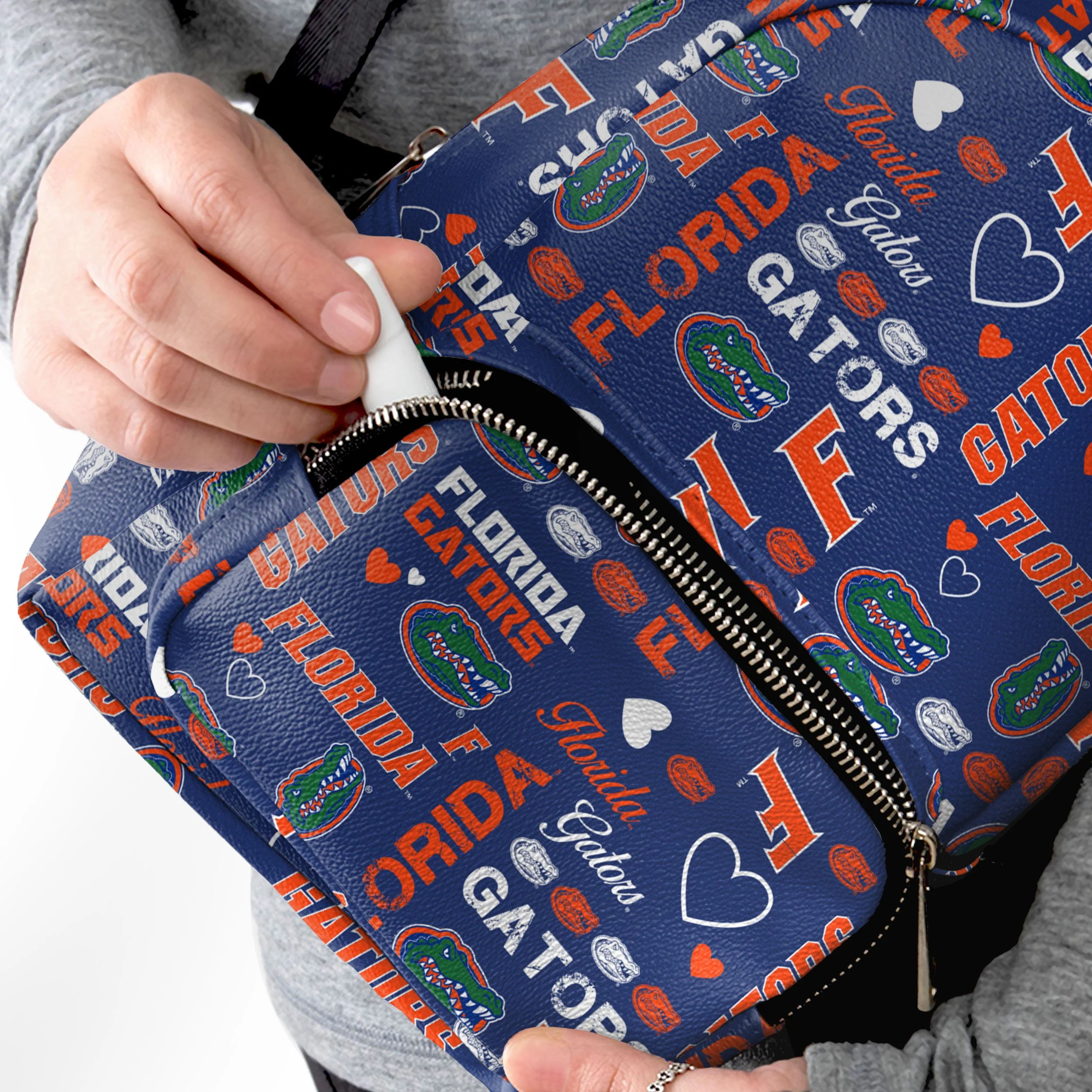 Florida Gators NCAA Logo Love Mini Backpack - Image 3