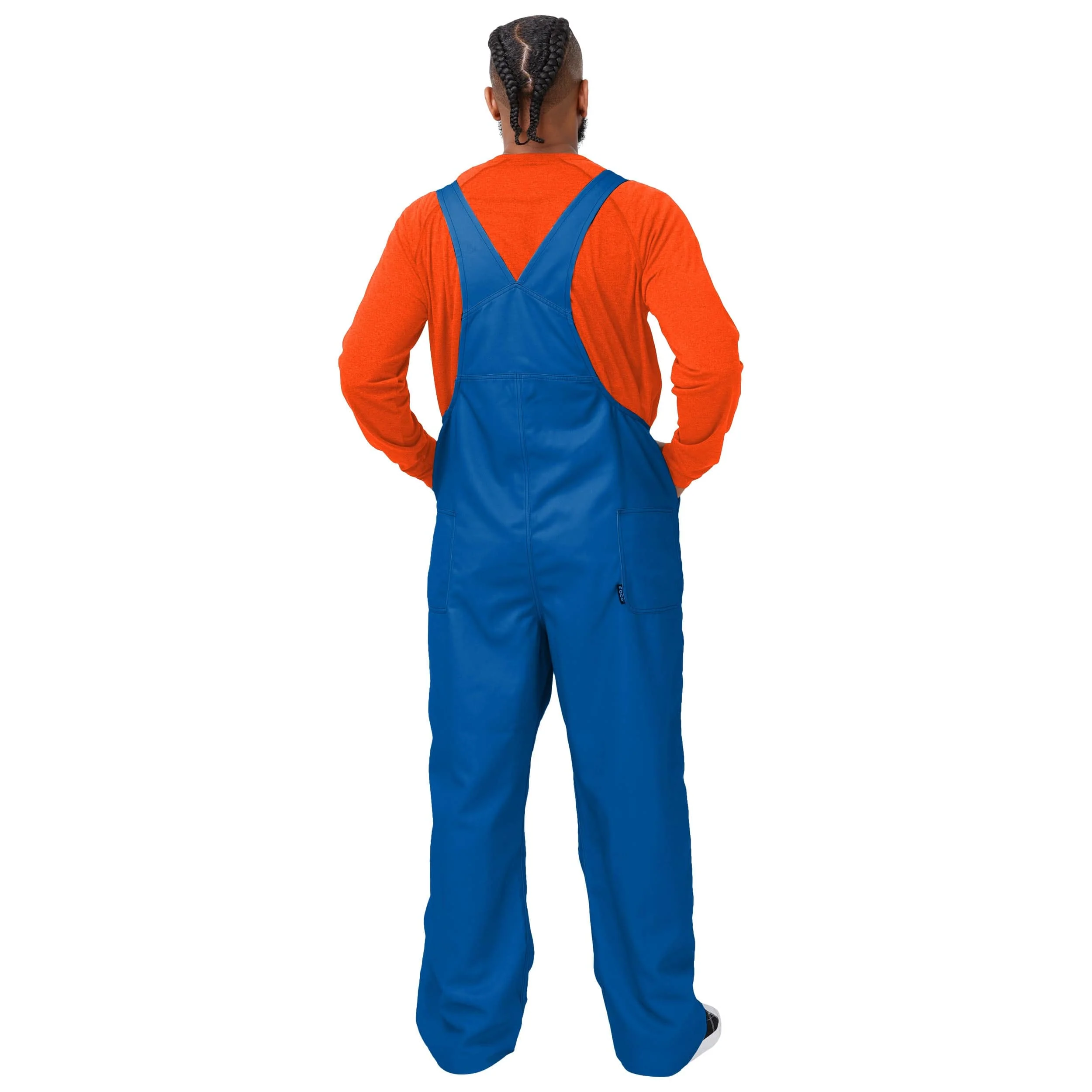 Florida Gators NCAA Mens Big Logo Bib Overalls - Image 2