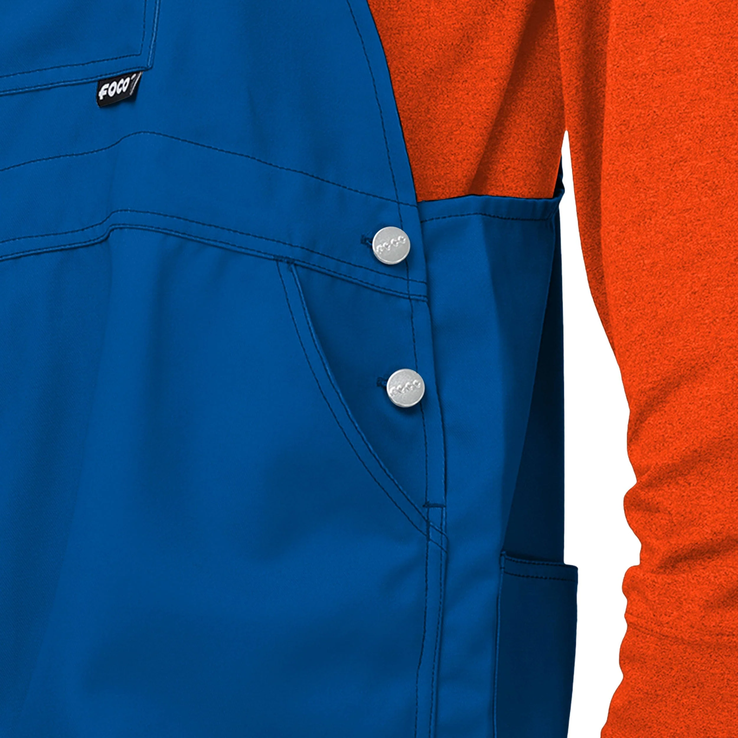 Florida Gators NCAA Mens Big Logo Bib Overalls - Image 5