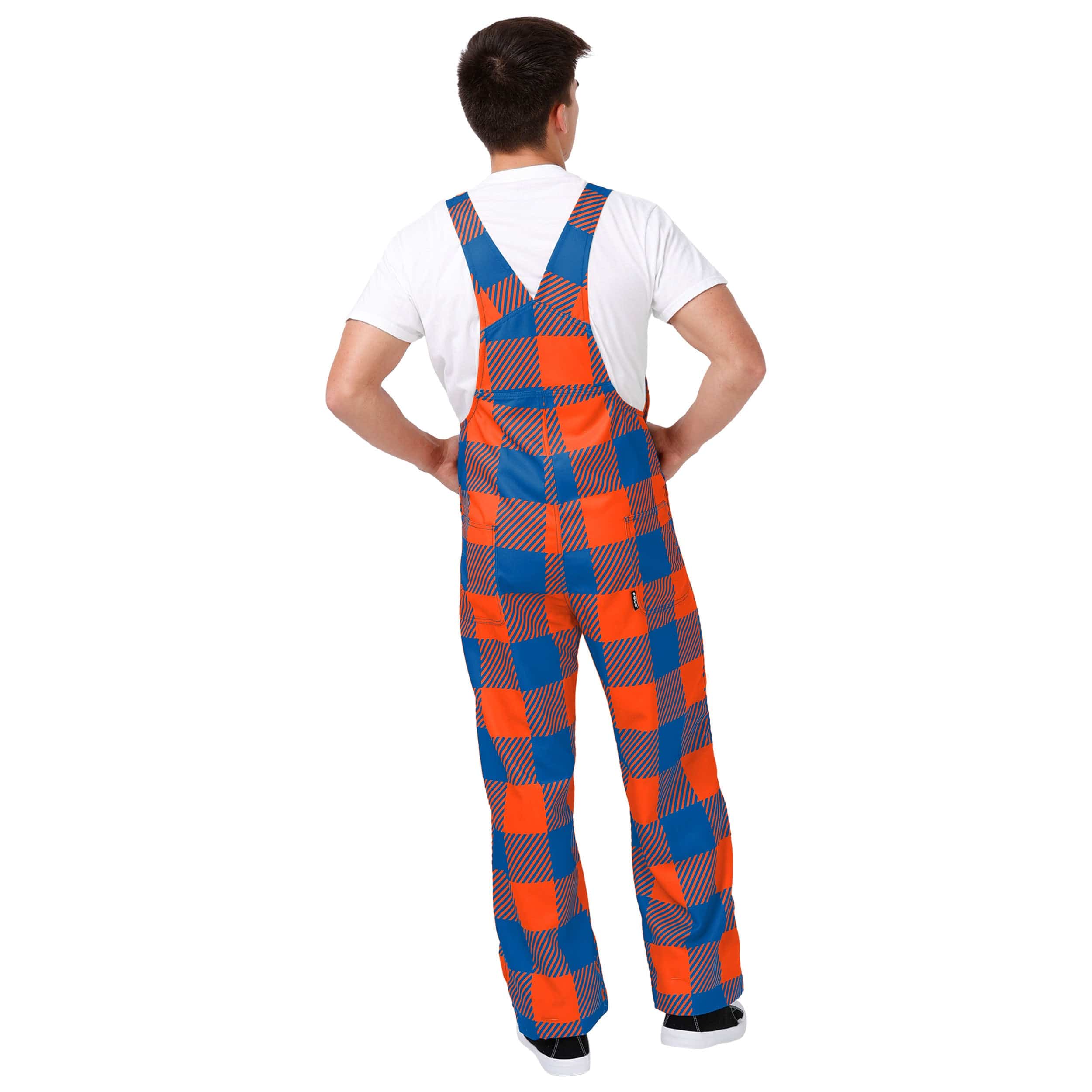Florida Gators NCAA Mens Plaid Bib Overalls - Image 2