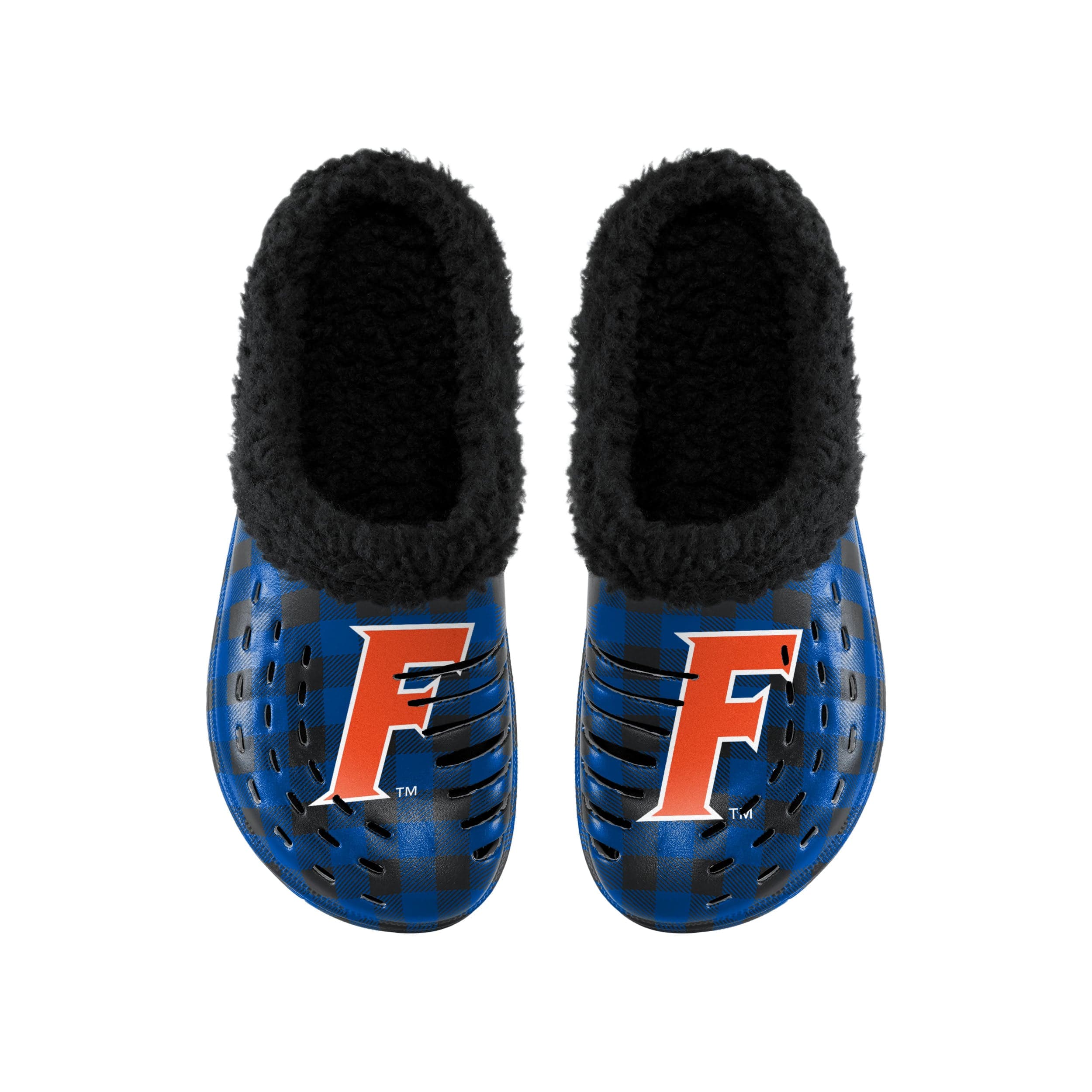 Florida Gators NCAA Mens Sherpa Lined Buffalo Check Clog - Image 4