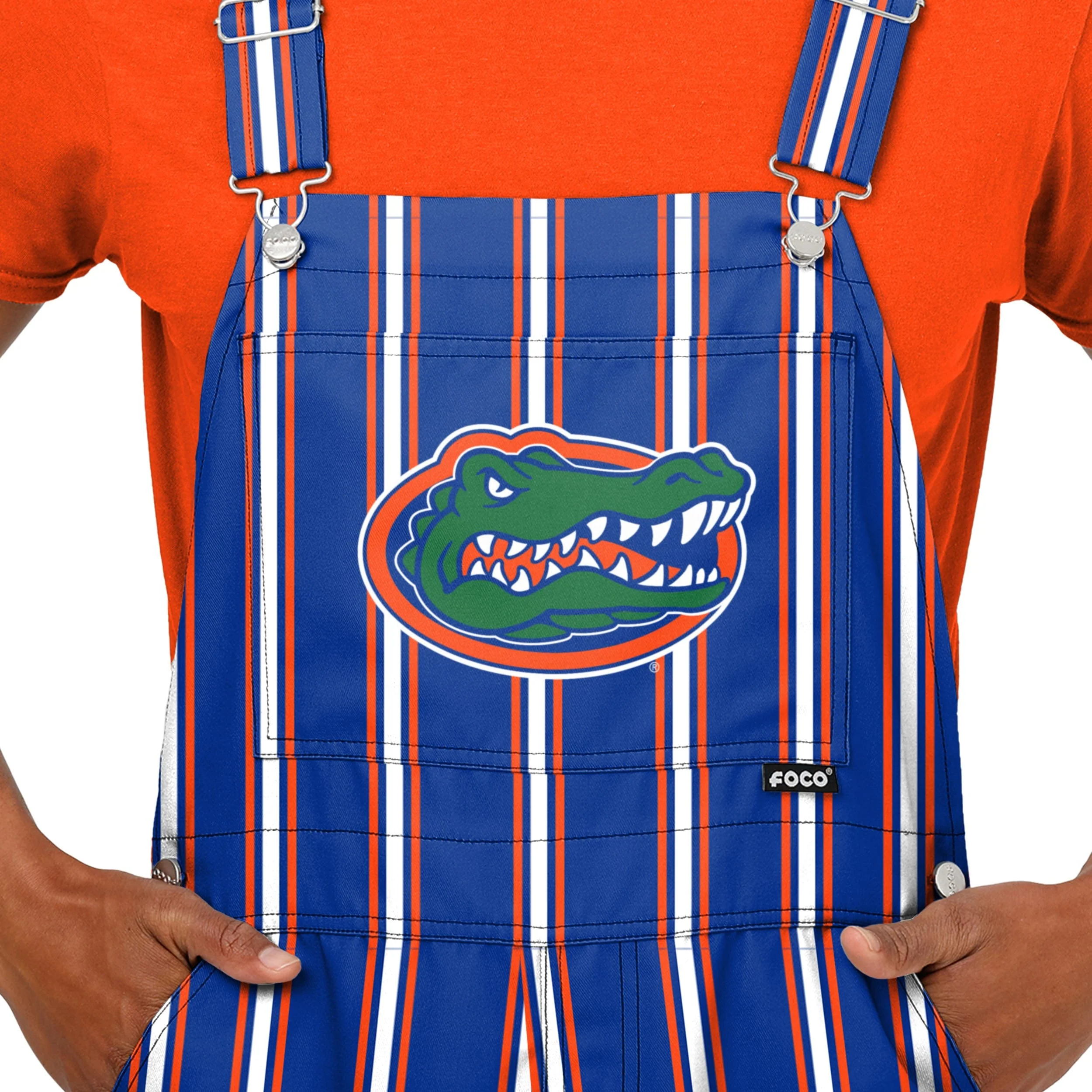 Florida Gators NCAA Mens Sideline Spirit Bib Overalls - Image 4
