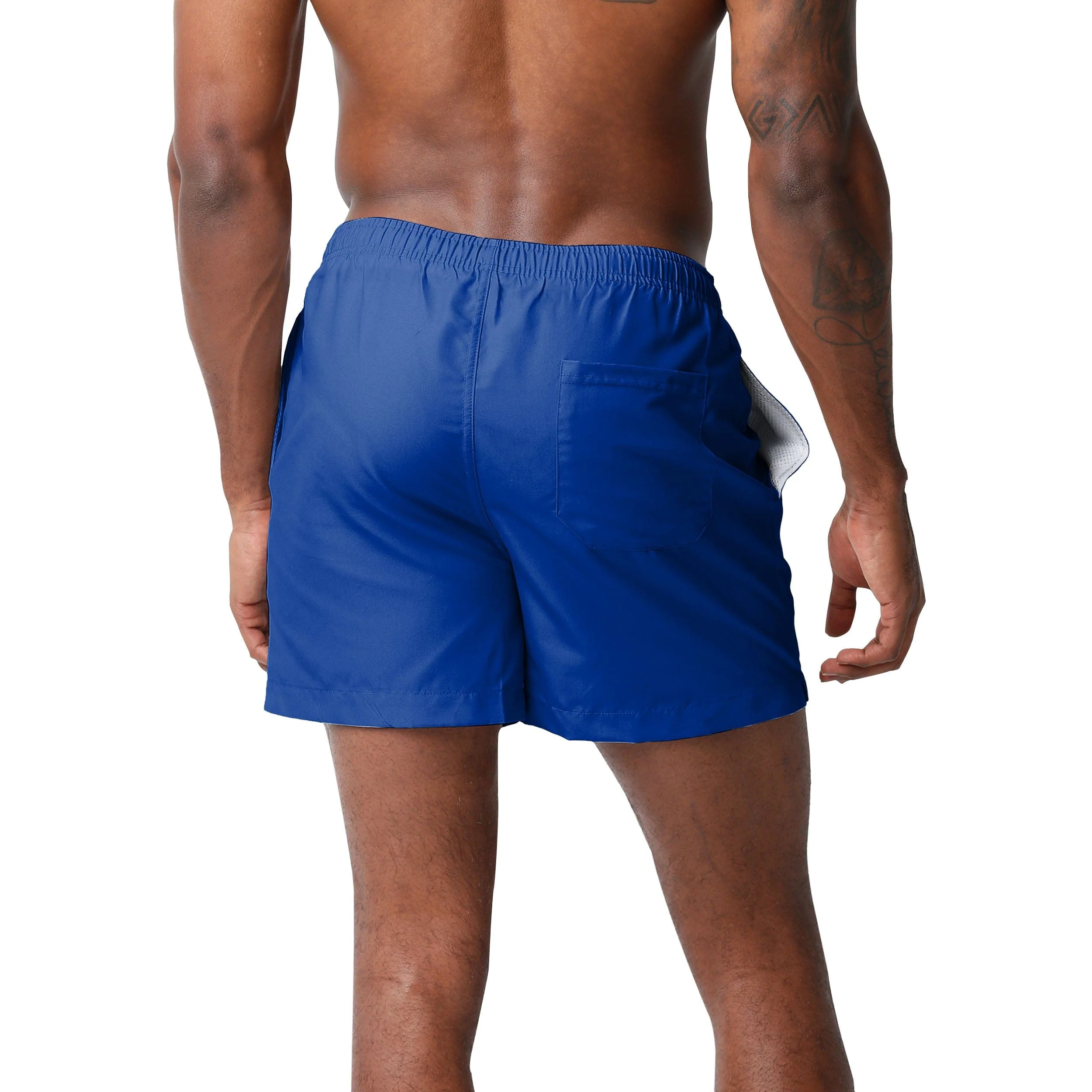 Florida Gators NCAA Mens Solid Wordmark 5.5" Swimming Trunks - Image 3
