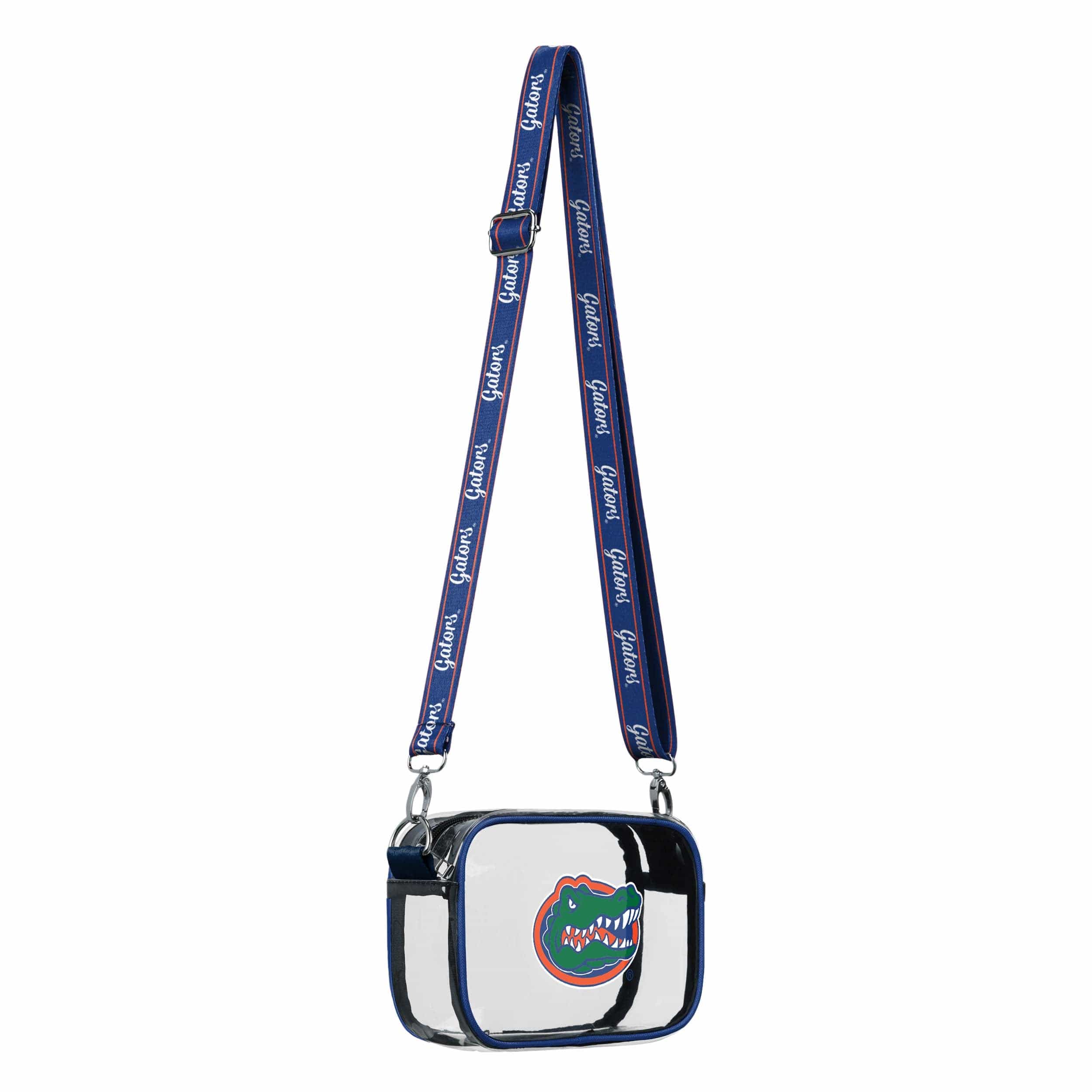 Florida Gators NCAA Team Stripe Clear Crossbody Bag - Image 2