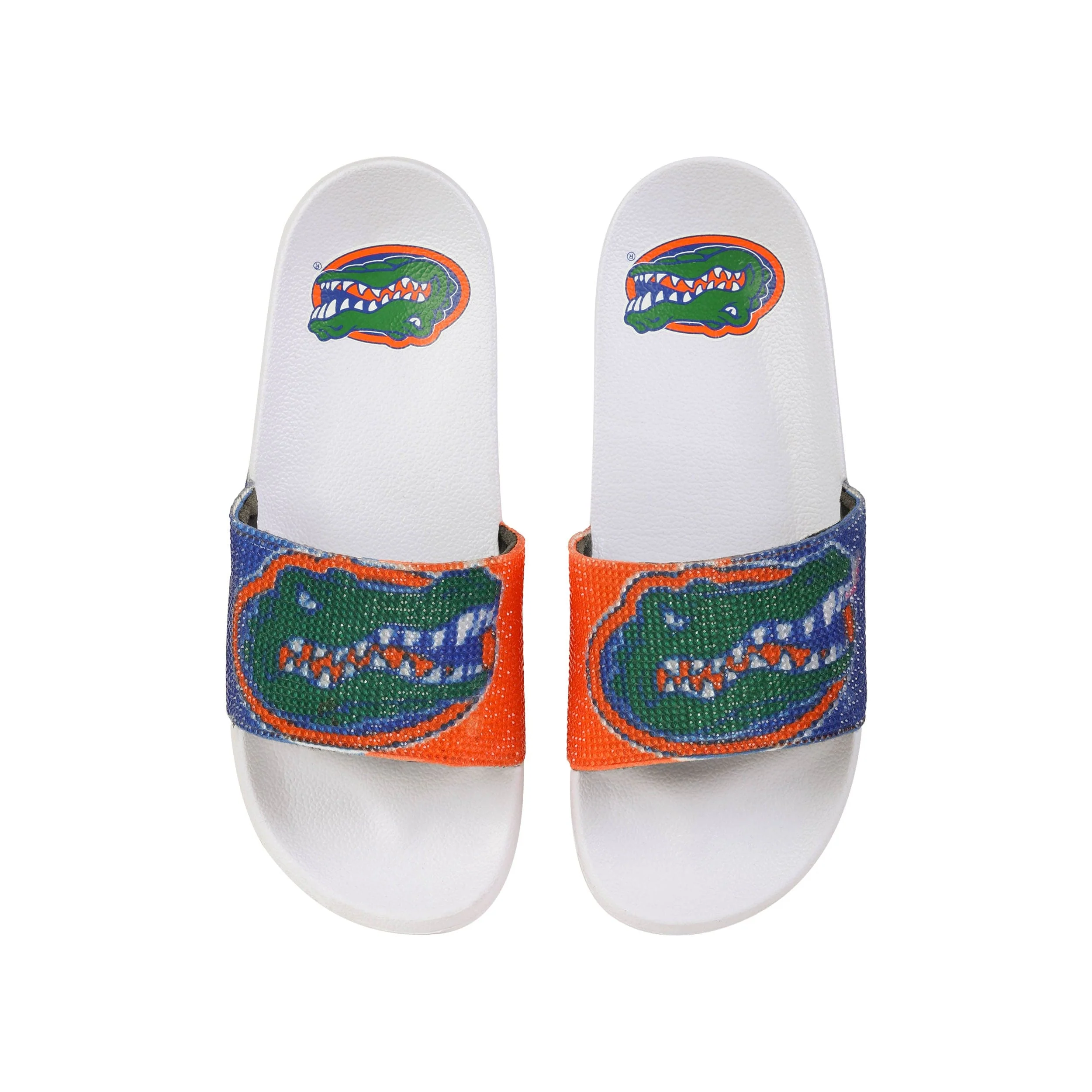 Florida Gators NCAA Womens Big Logo Shimmer Slide - Image 2