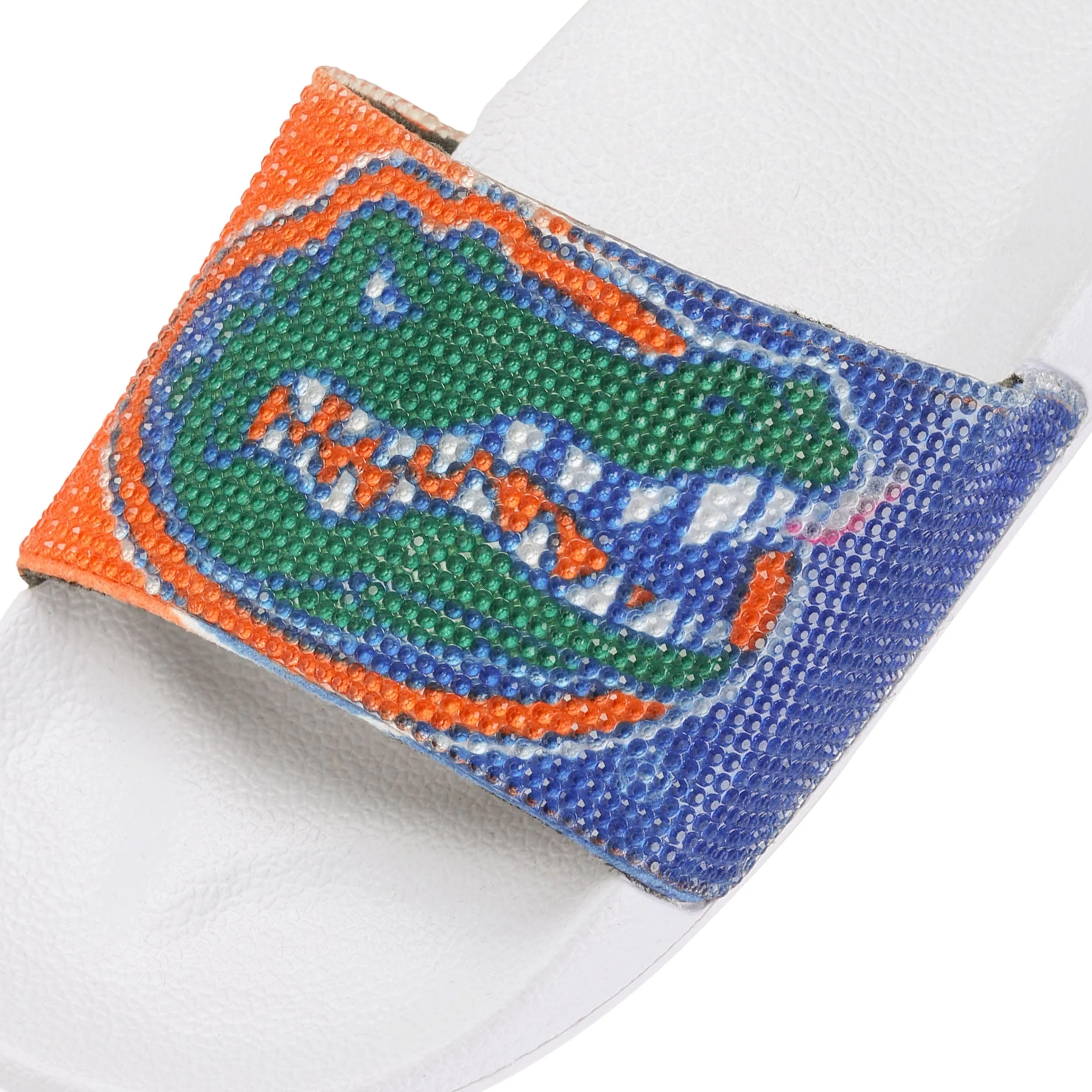 Florida Gators NCAA Womens Big Logo Shimmer Slide - Image 3