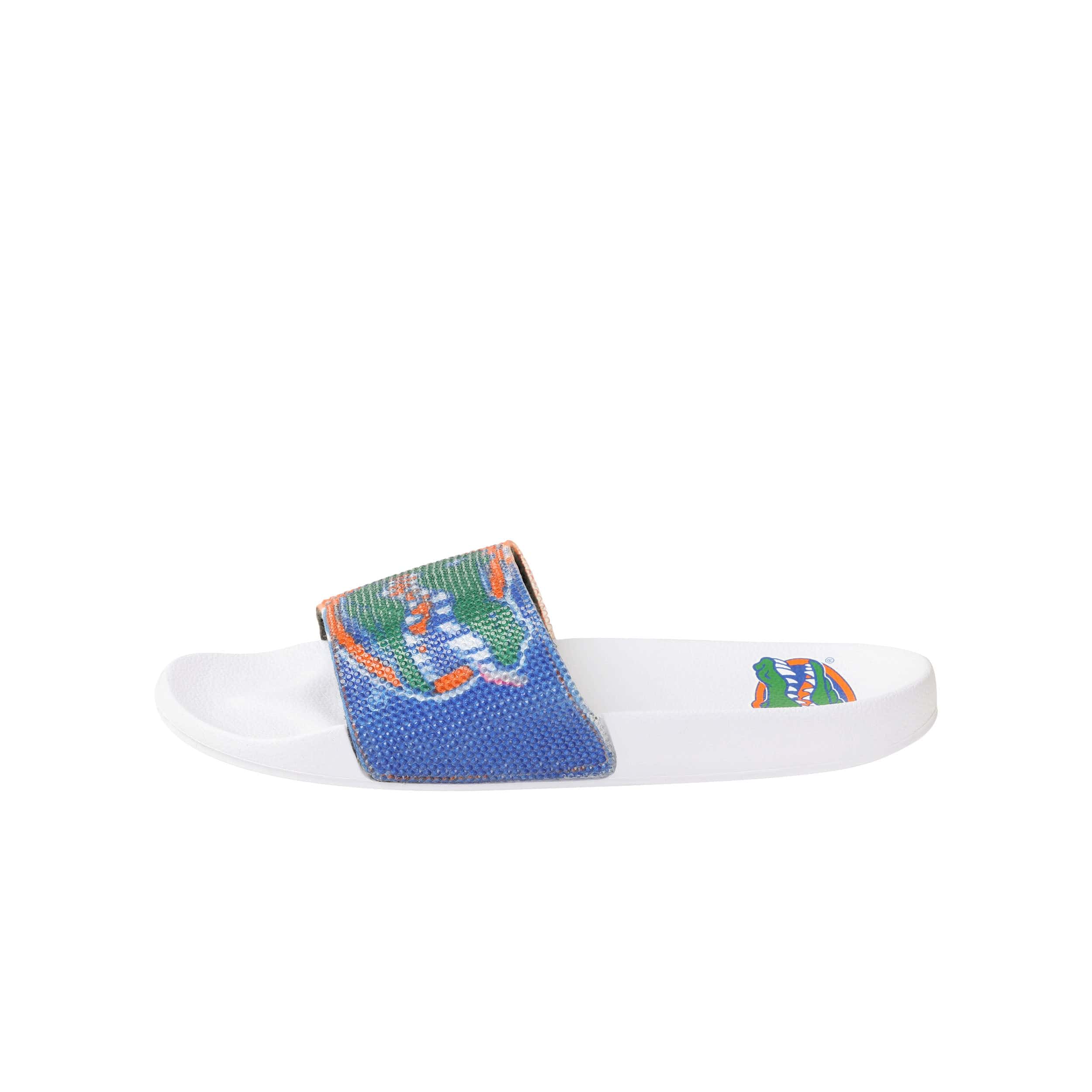 Florida Gators NCAA Womens Big Logo Shimmer Slide - Image 4