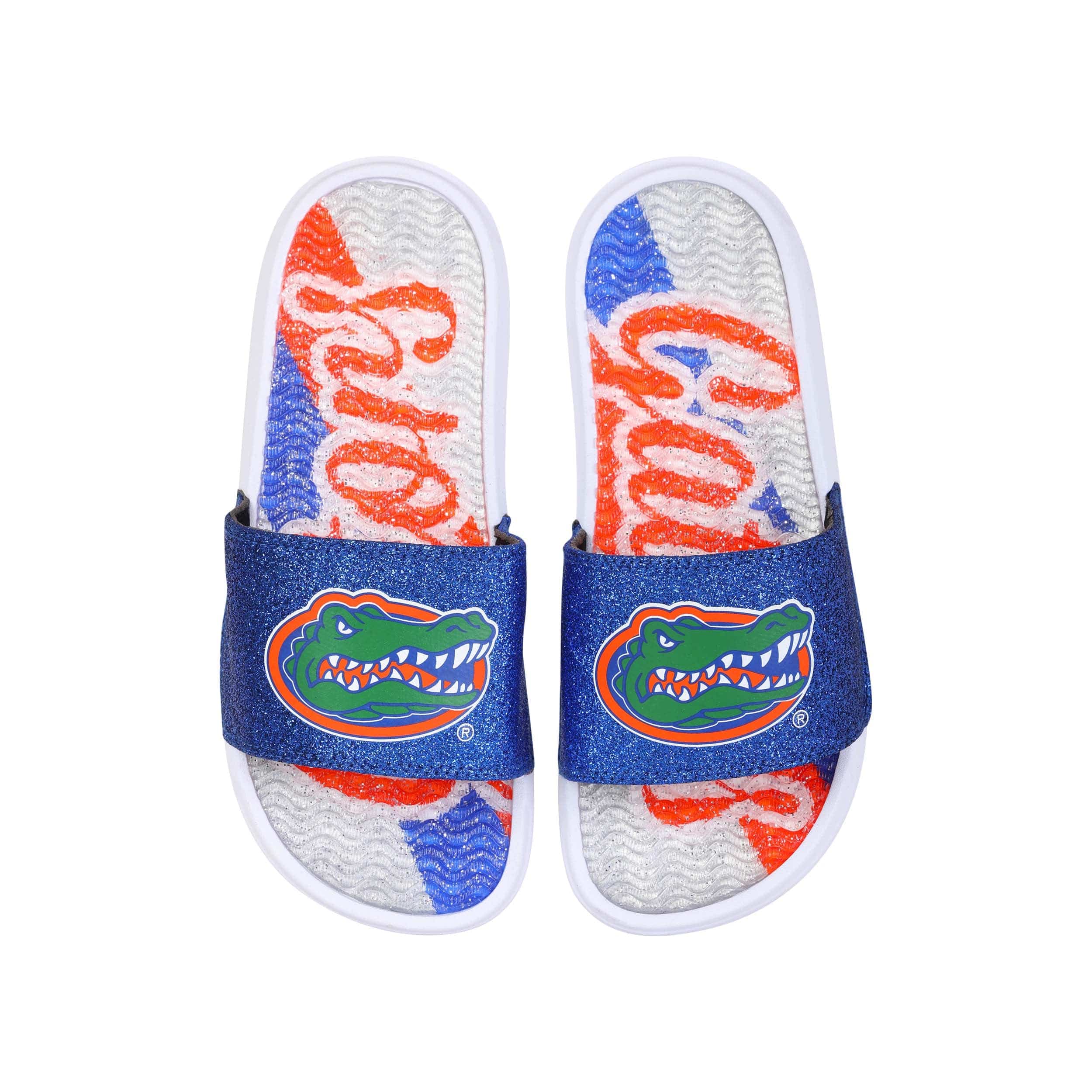 Florida Gators NCAA Womens Glitter Gel Slide - Image 3