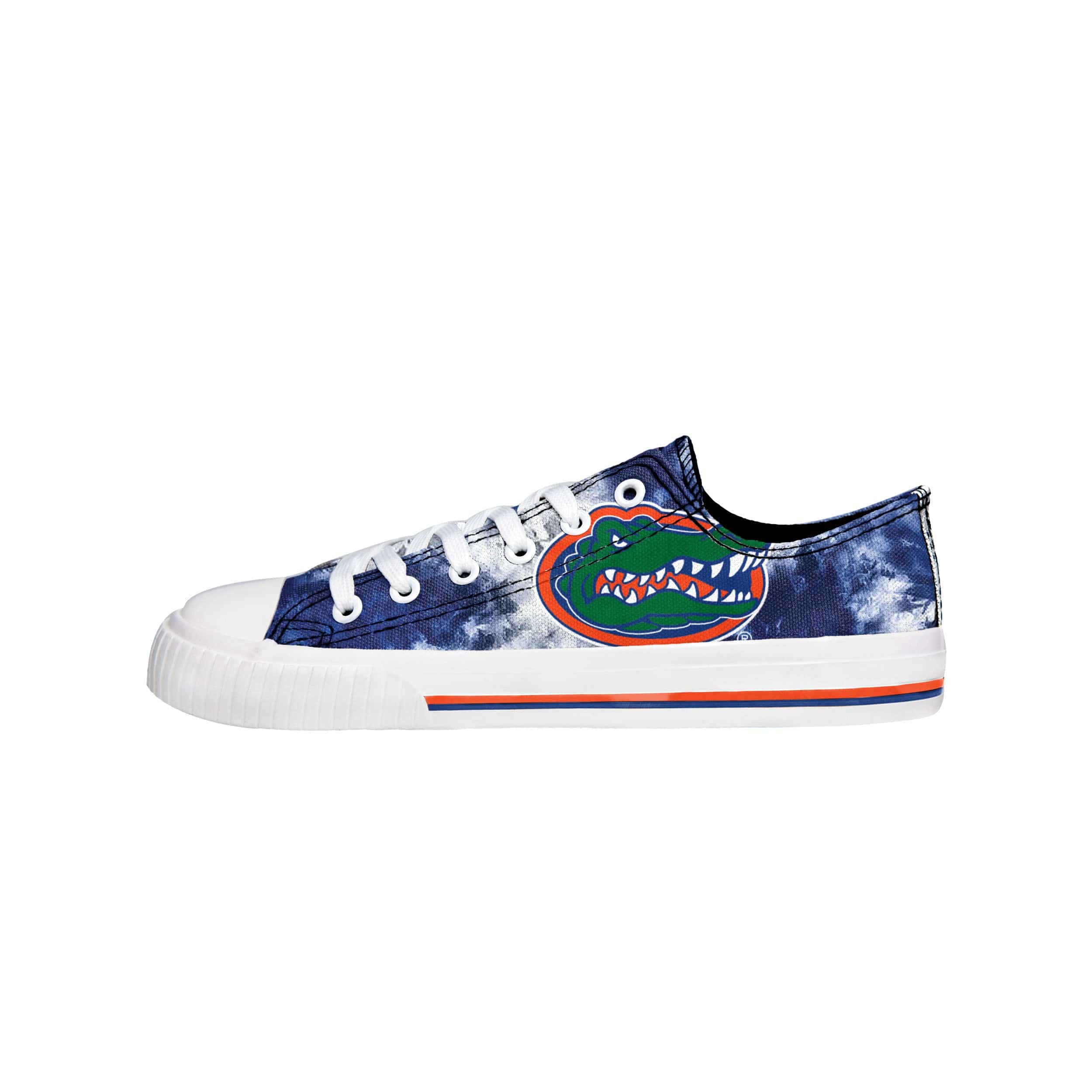 Florida Gators NCAA Womens Low Top Tie-Dye Canvas Shoe - Image 2