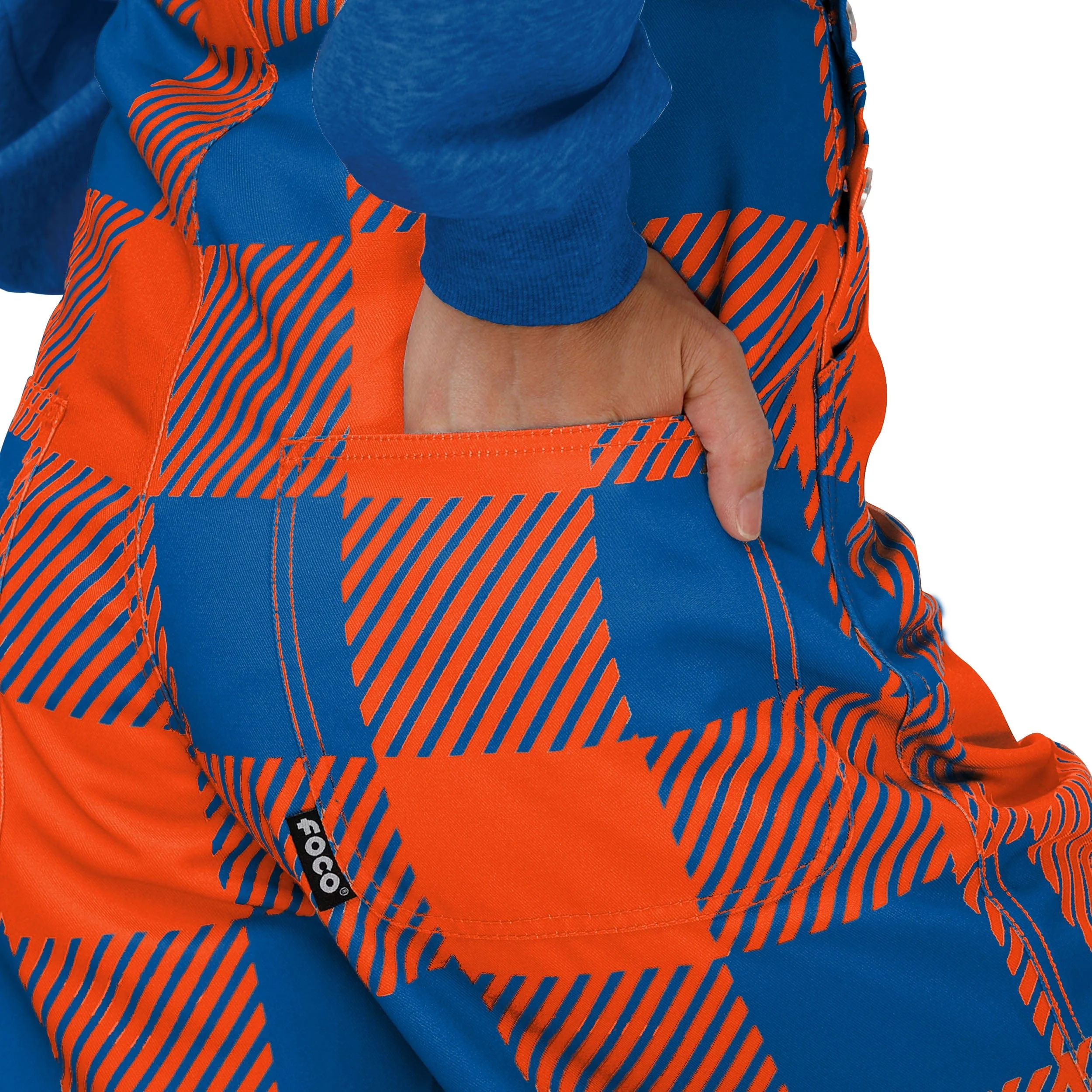 Florida Gators NCAA Womens Plaid Bib Overalls - Image 6