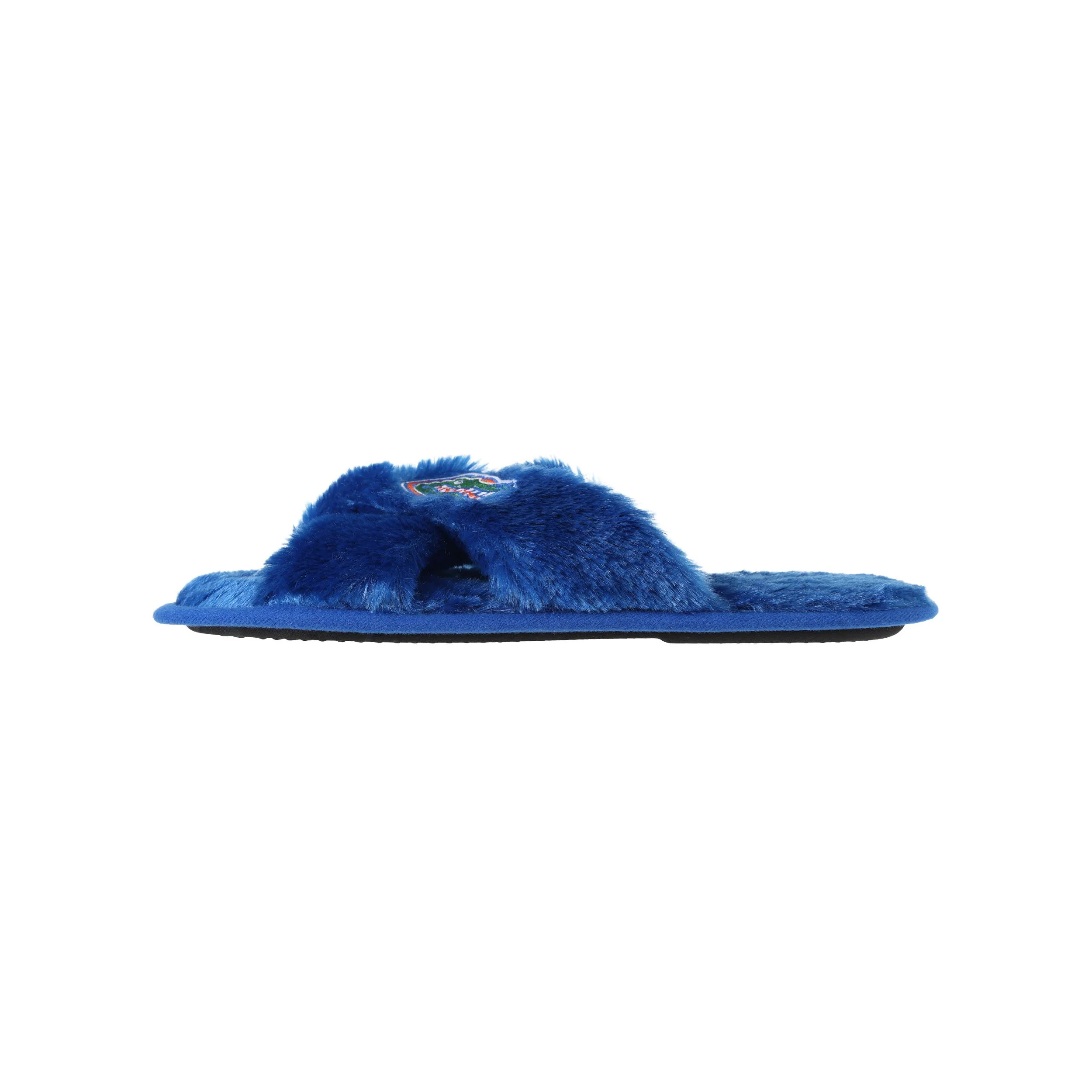 Florida Gators NCAA Womens Script Wordmark Fur Cross Slide - Image 4