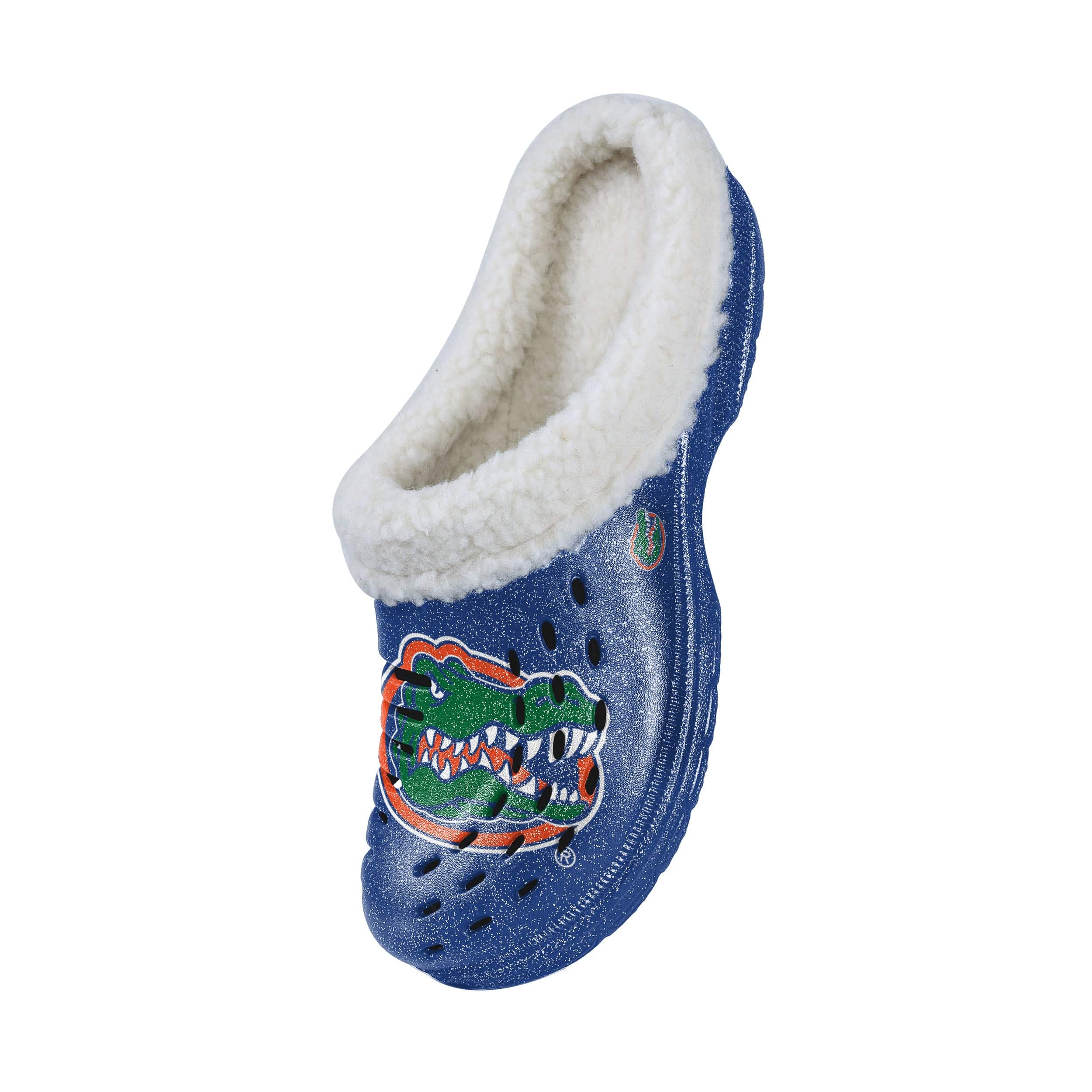 Florida Gators NCAA Womens Sherpa Lined Glitter Clog - Image 3