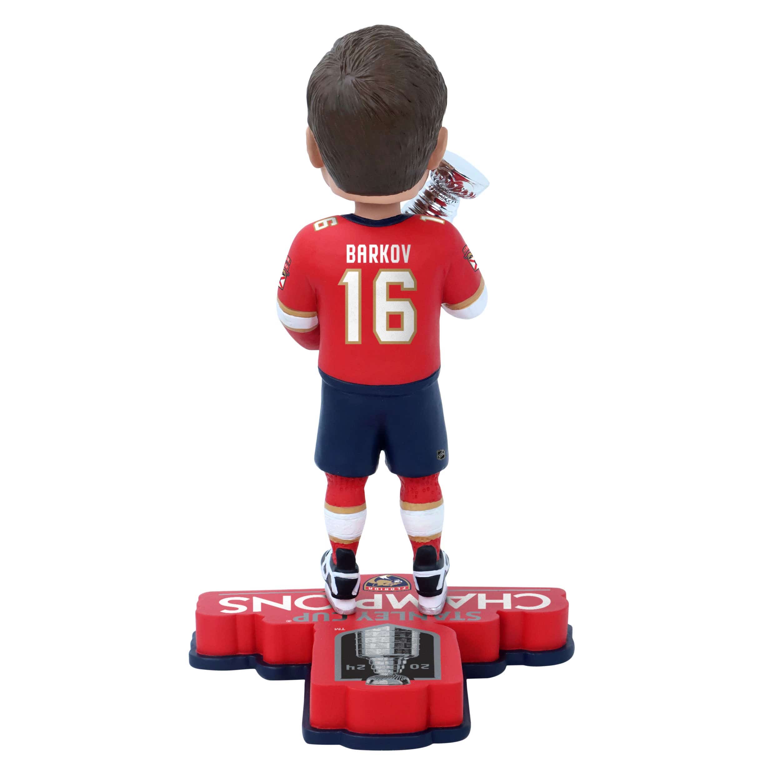 Florida Panthers NHL 2024 Stanley Cup Champions Aleksander Barkov Bobblehead - Image 2