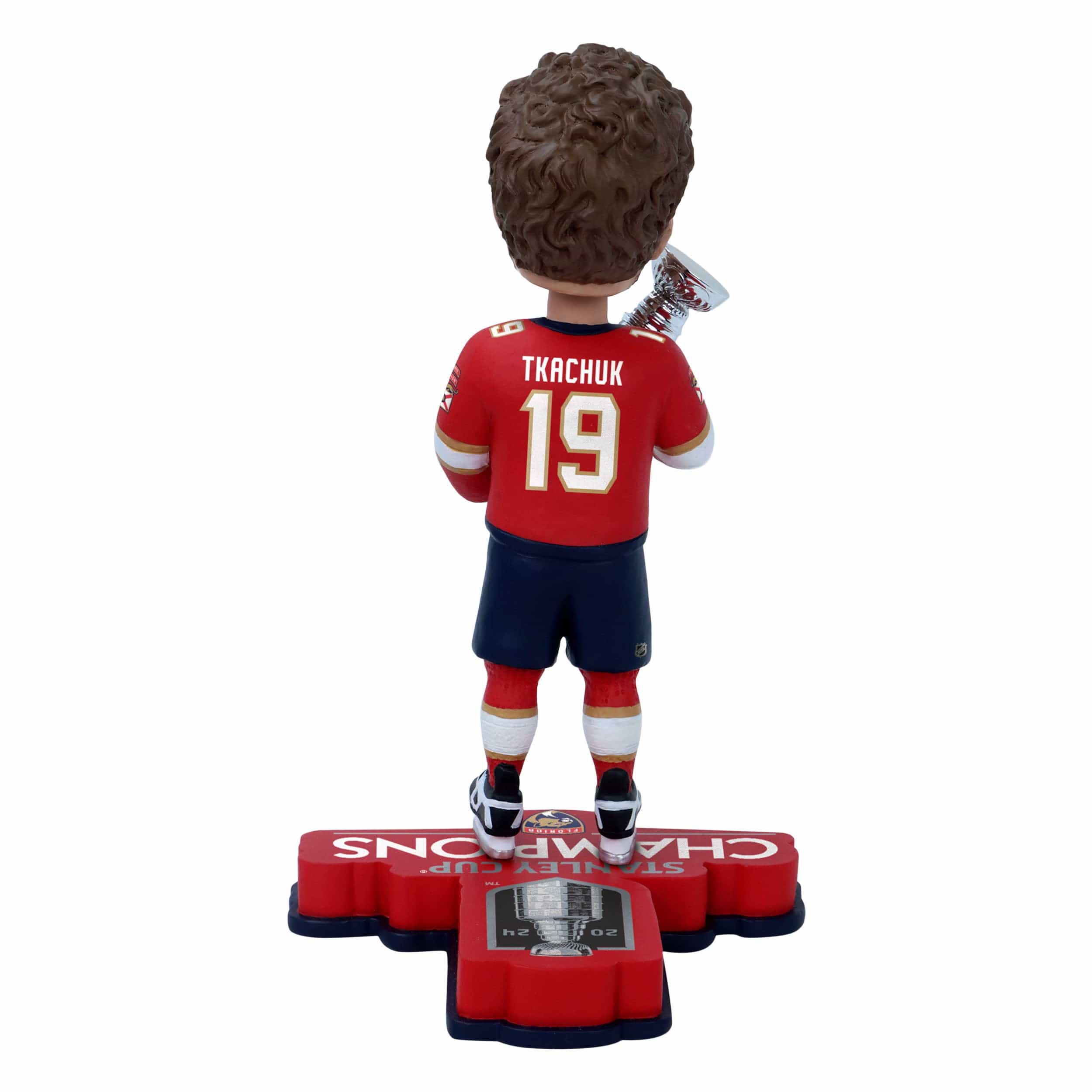 Florida Panthers NHL 2024 Stanley Cup Champions Matthew Tkachuk Bobblehead - Image 2