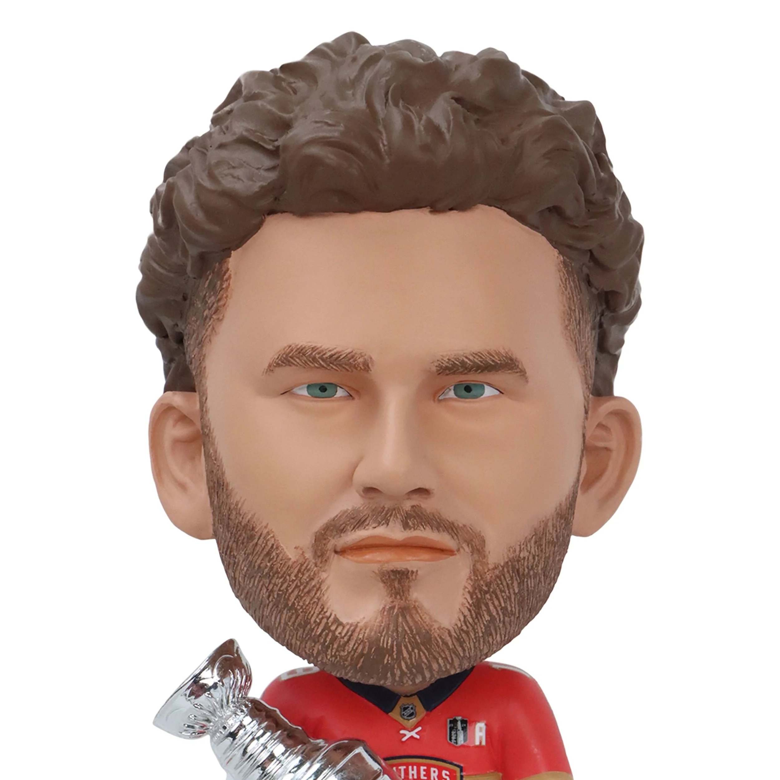 Florida Panthers NHL 2024 Stanley Cup Champions Matthew Tkachuk Ring Base Bighead Bobblehead - Image 2